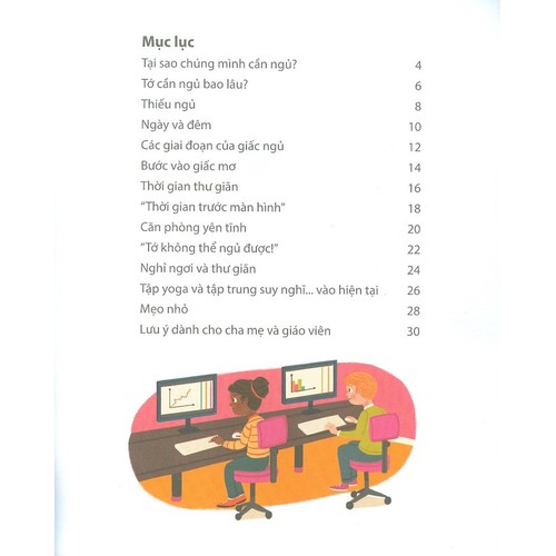 tớ khỏe mạnh, tớ hạnh phúc - nghỉ ngơi hợp lí