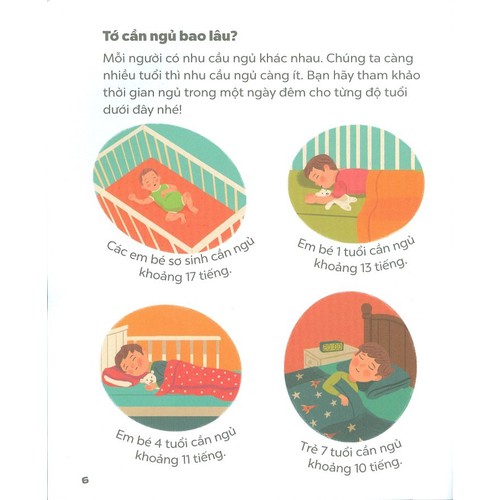 tớ khỏe mạnh, tớ hạnh phúc - nghỉ ngơi hợp lí