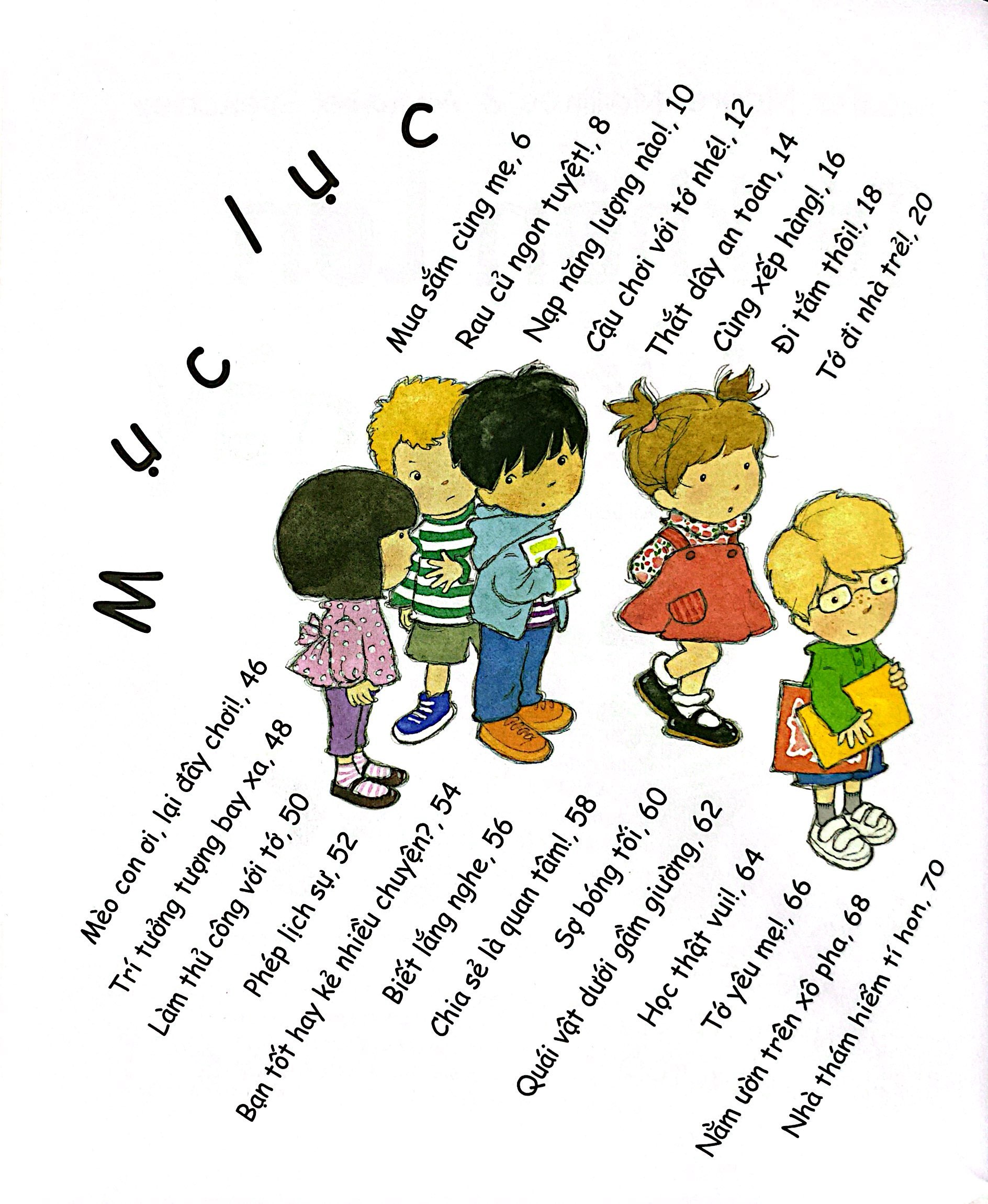 tớ khôn lớn từng ngày - 46 kỹ năng sống quan trọng cho trẻ từ 3-6 tuổi