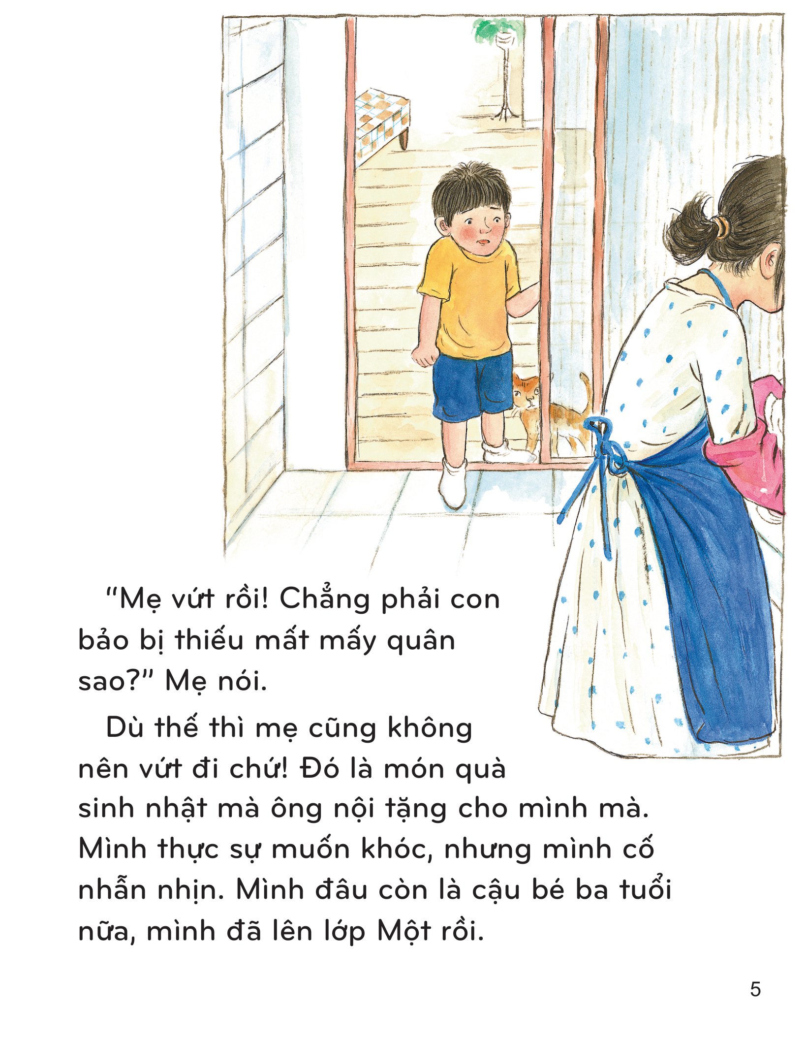 tớ không tặng mẹ cho bạn đâu