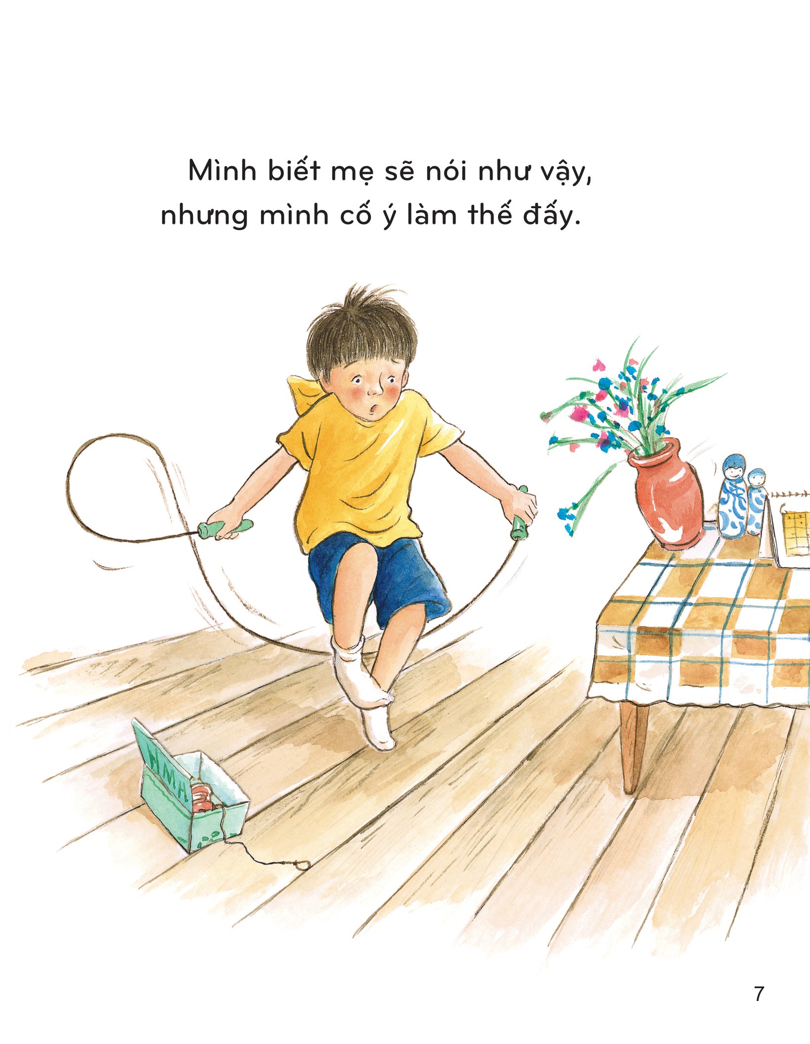 tớ không tặng mẹ cho bạn đâu