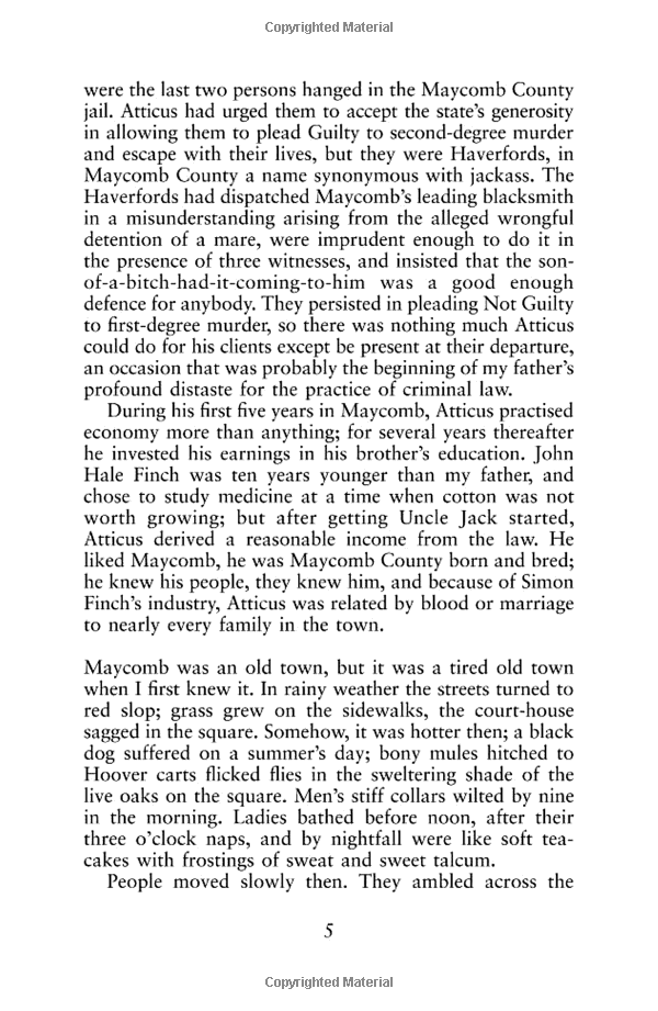 to kill a mockingbird