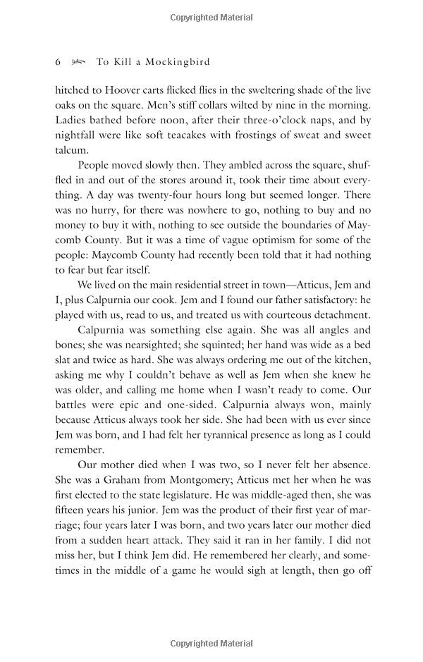 to kill a mockingbird