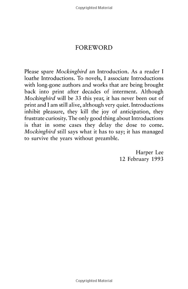 to kill a mockingbird