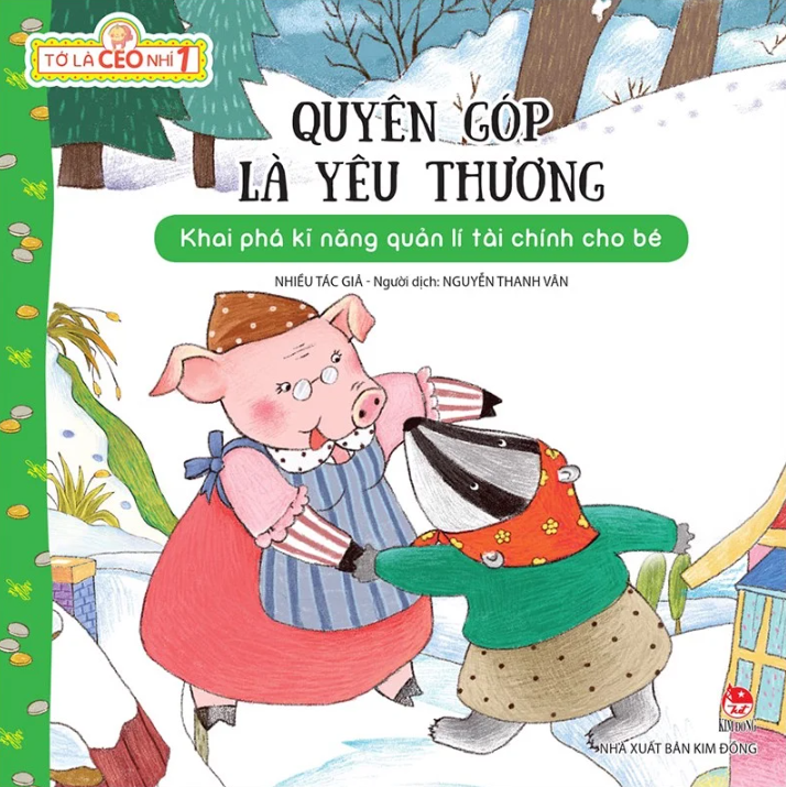 tớ là ceo nhí 1 - quyên góp là yêu thương (tái bản 2023)