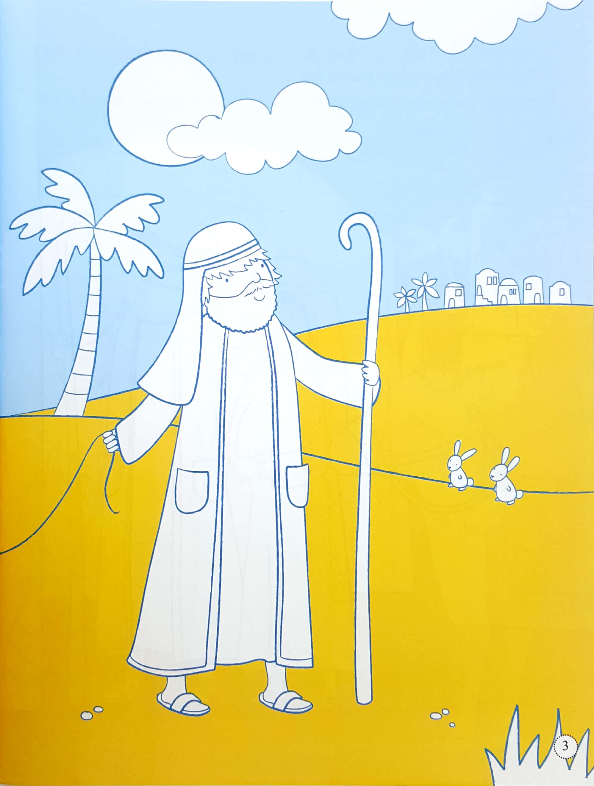 tô màu bóc dán - ngày chúa chào đời - nativity