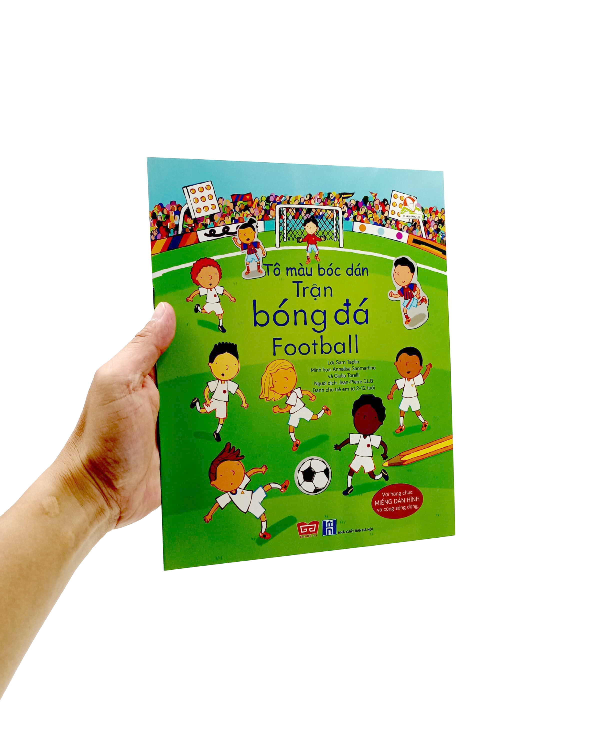 Tô Màu Bóc Dán - Trận Bóng Đá - Football