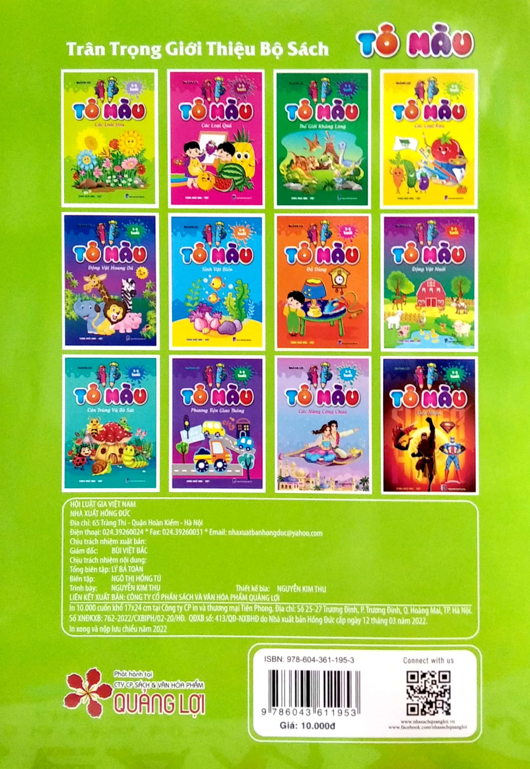 tô màu - các loài hoa