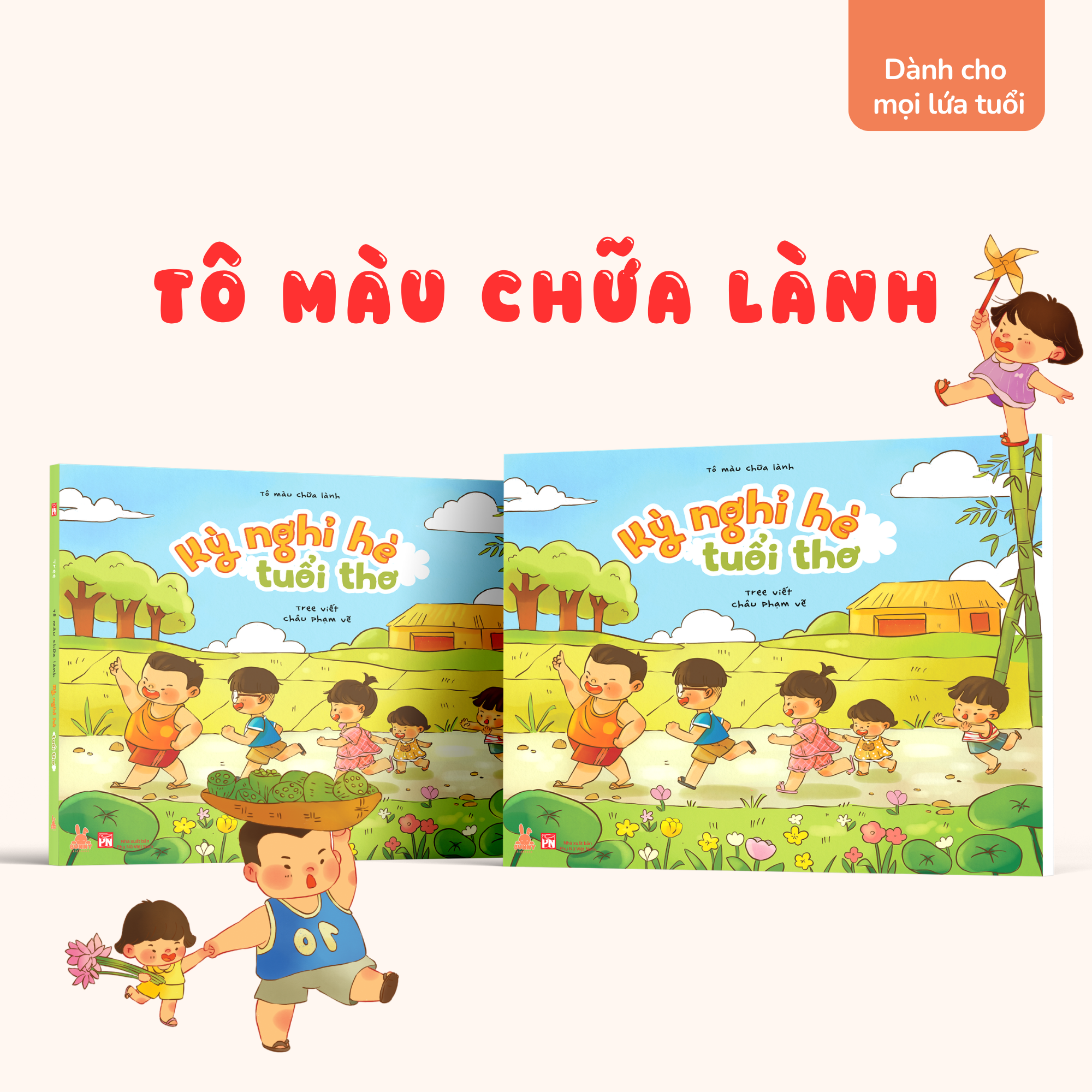 Tô Màu Chữa Lành - Kỳ Nghỉ Hè Tuổi Thơ