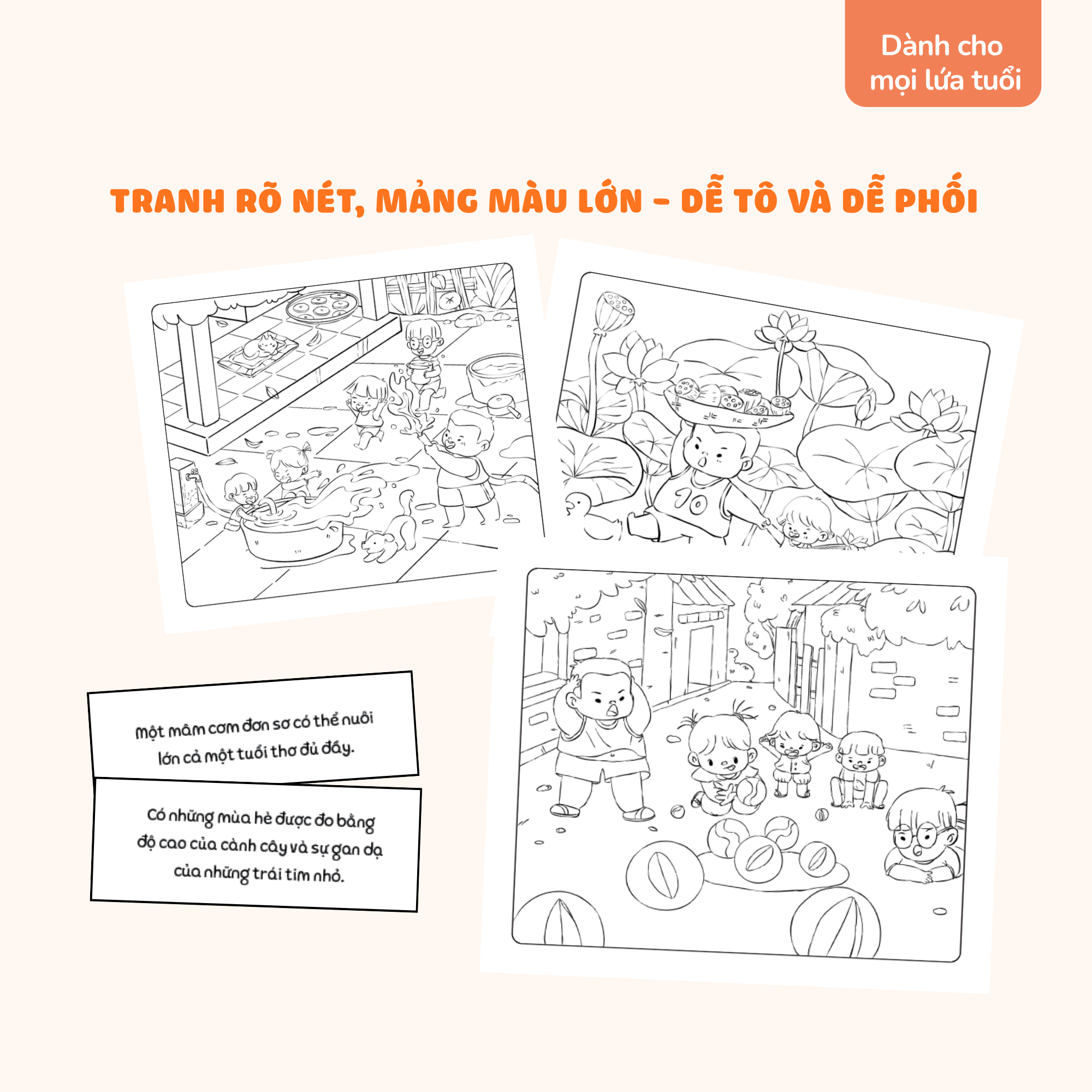 Tô Màu Chữa Lành - Kỳ Nghỉ Hè Tuổi Thơ