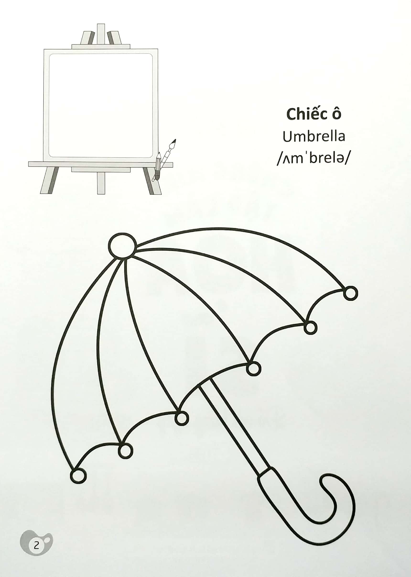 tô màu chúng mình tập làm họa sĩ - 3-6 tuổi - đồ vật hàng ngày