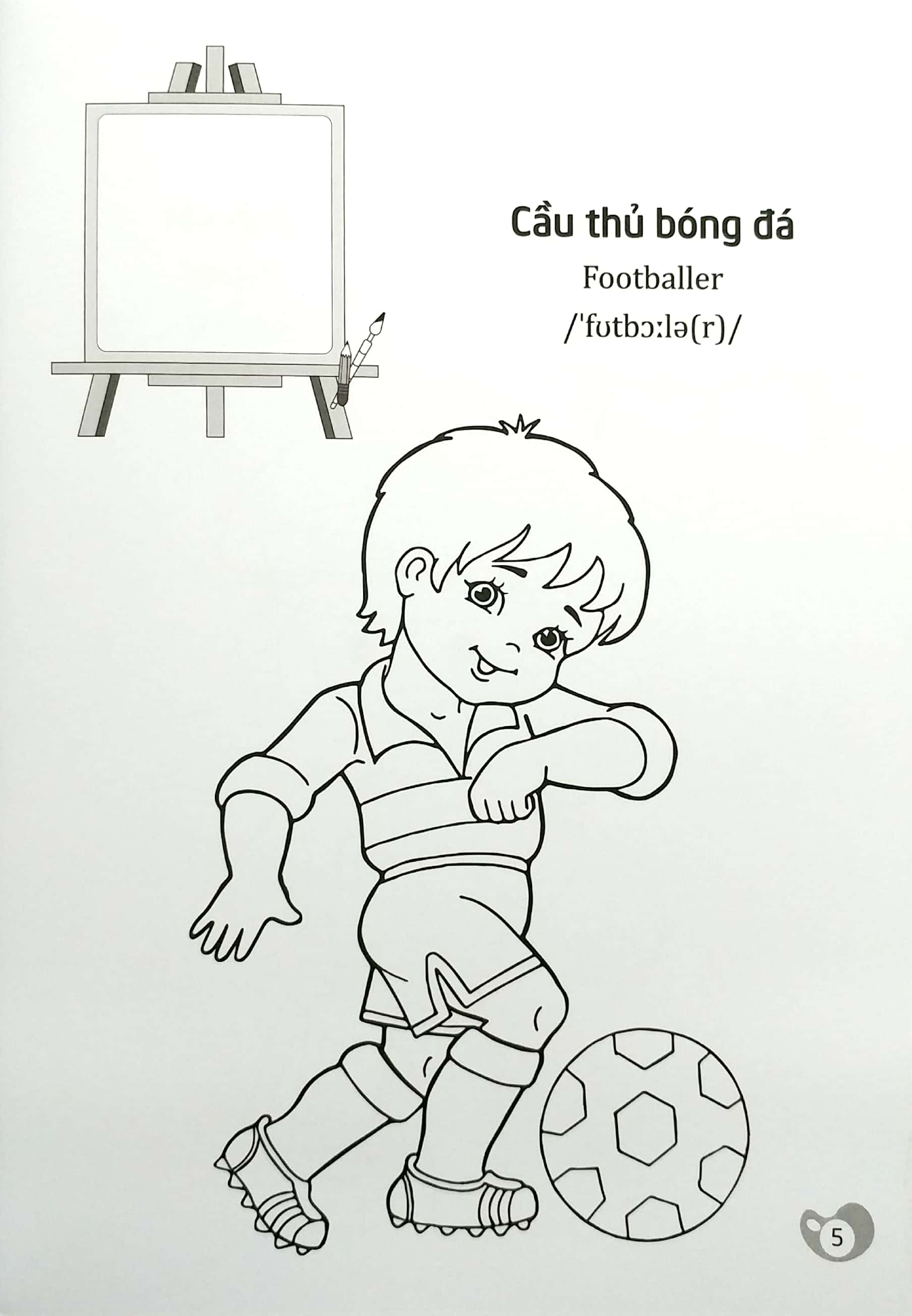 tô màu chúng mình tập làm họa sĩ - 3-6 tuổi - nghề nghiệp