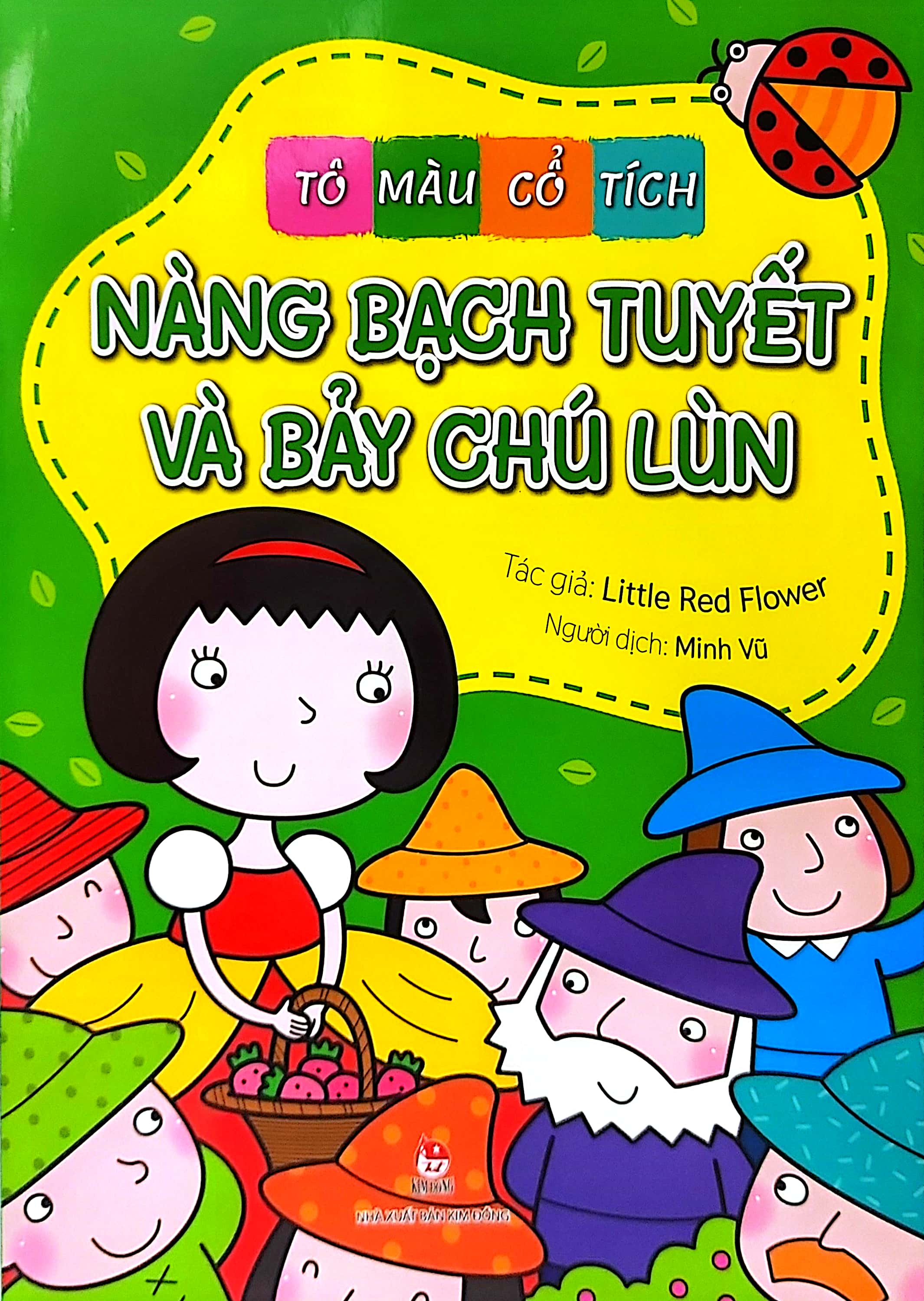 tô màu cổ tích - nàng bạch tuyết và bảy chú lùn