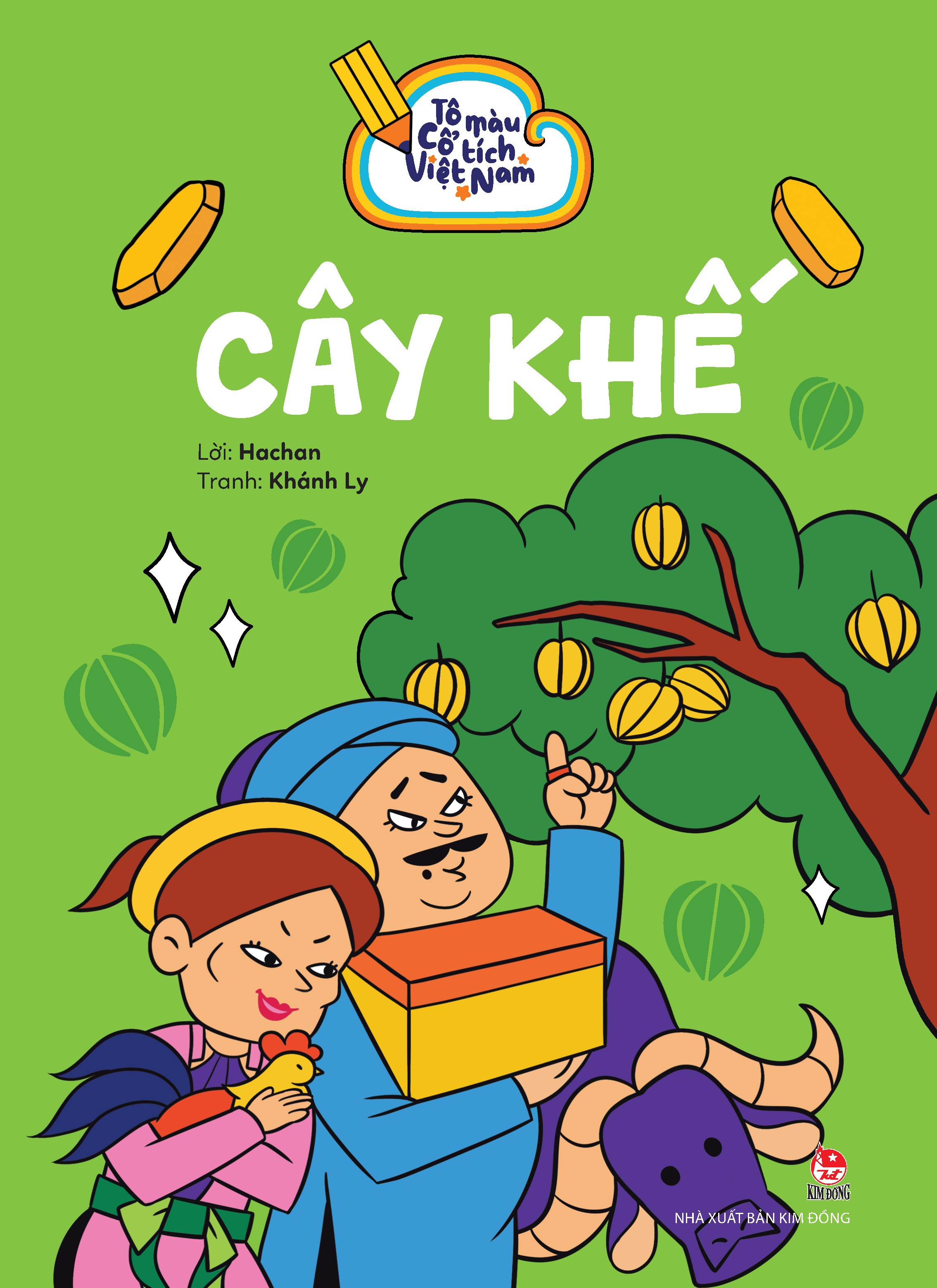 Tô Màu Cổ Tích Việt Nam - Cây Khế