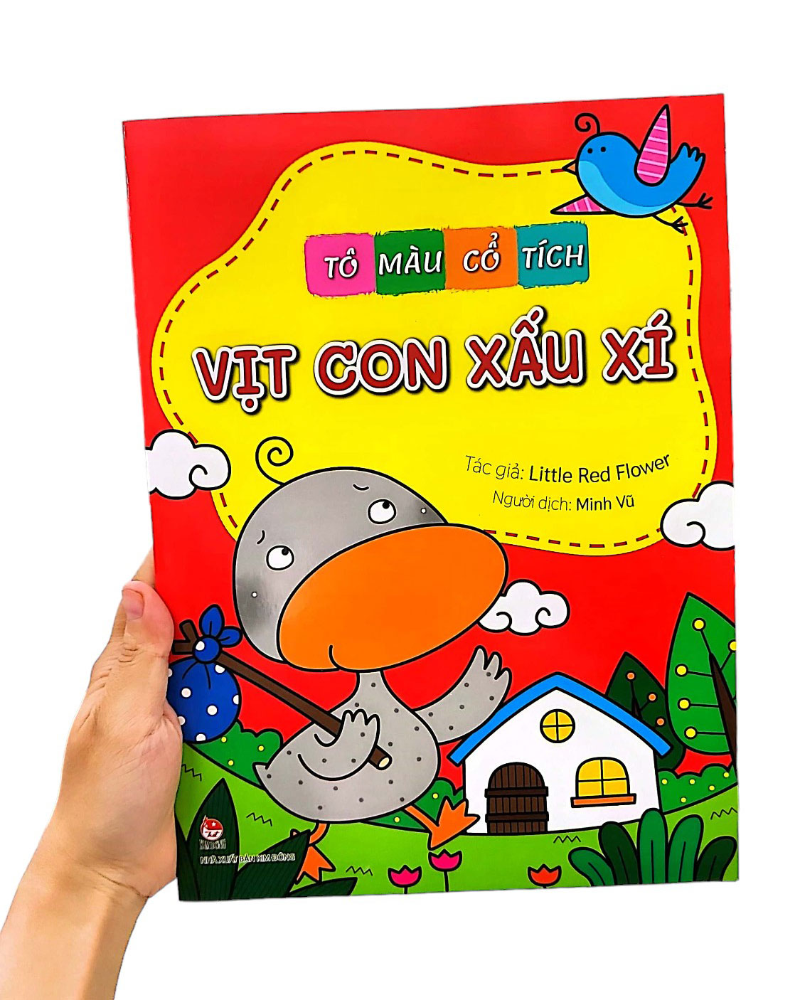 tô màu cổ tích - vịt con xấu xí