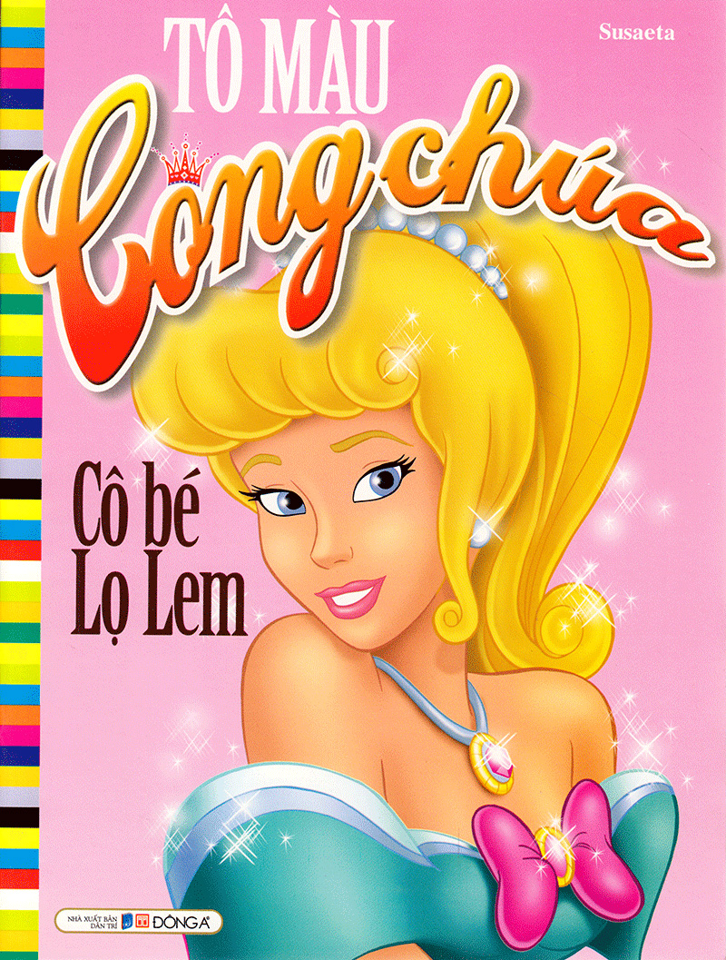 tô màu công chúa - cô bé lọ lem