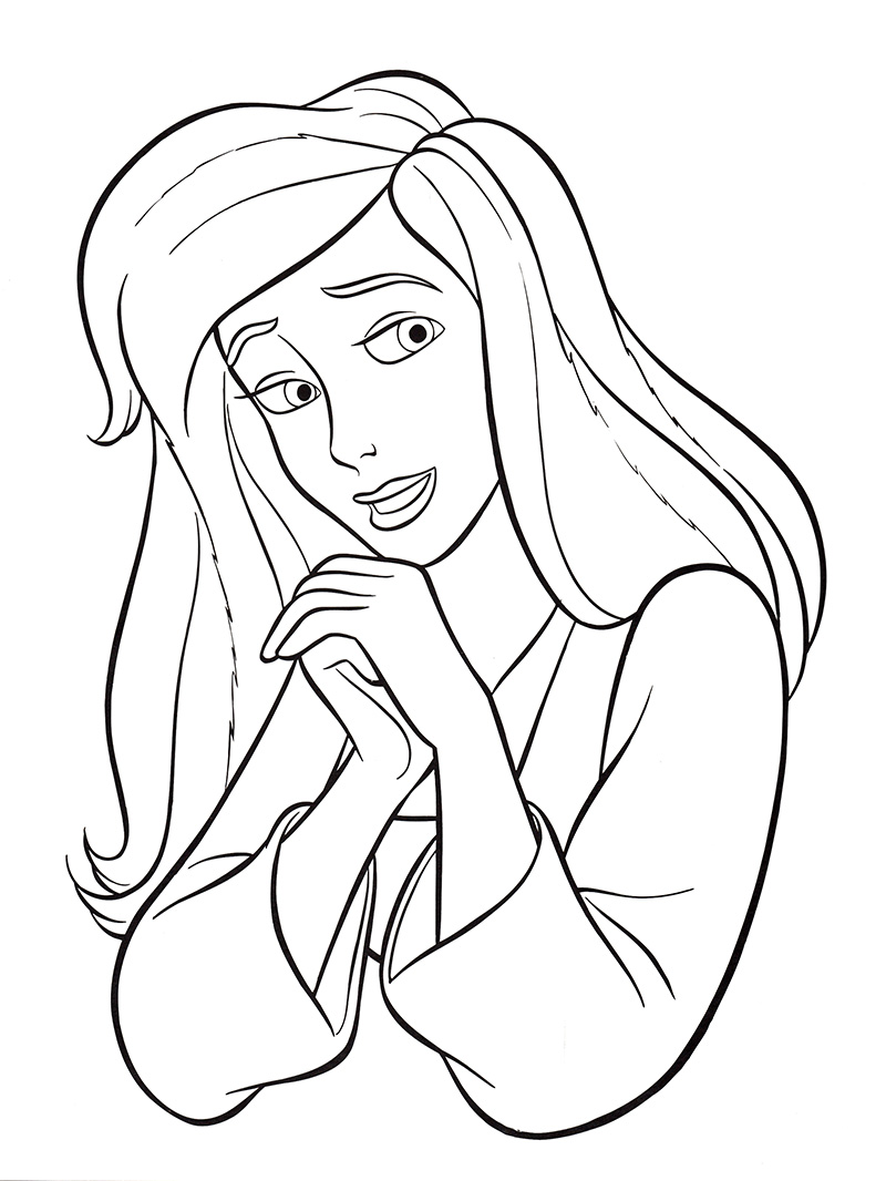 tô màu công chúa - cô bé lọ lem