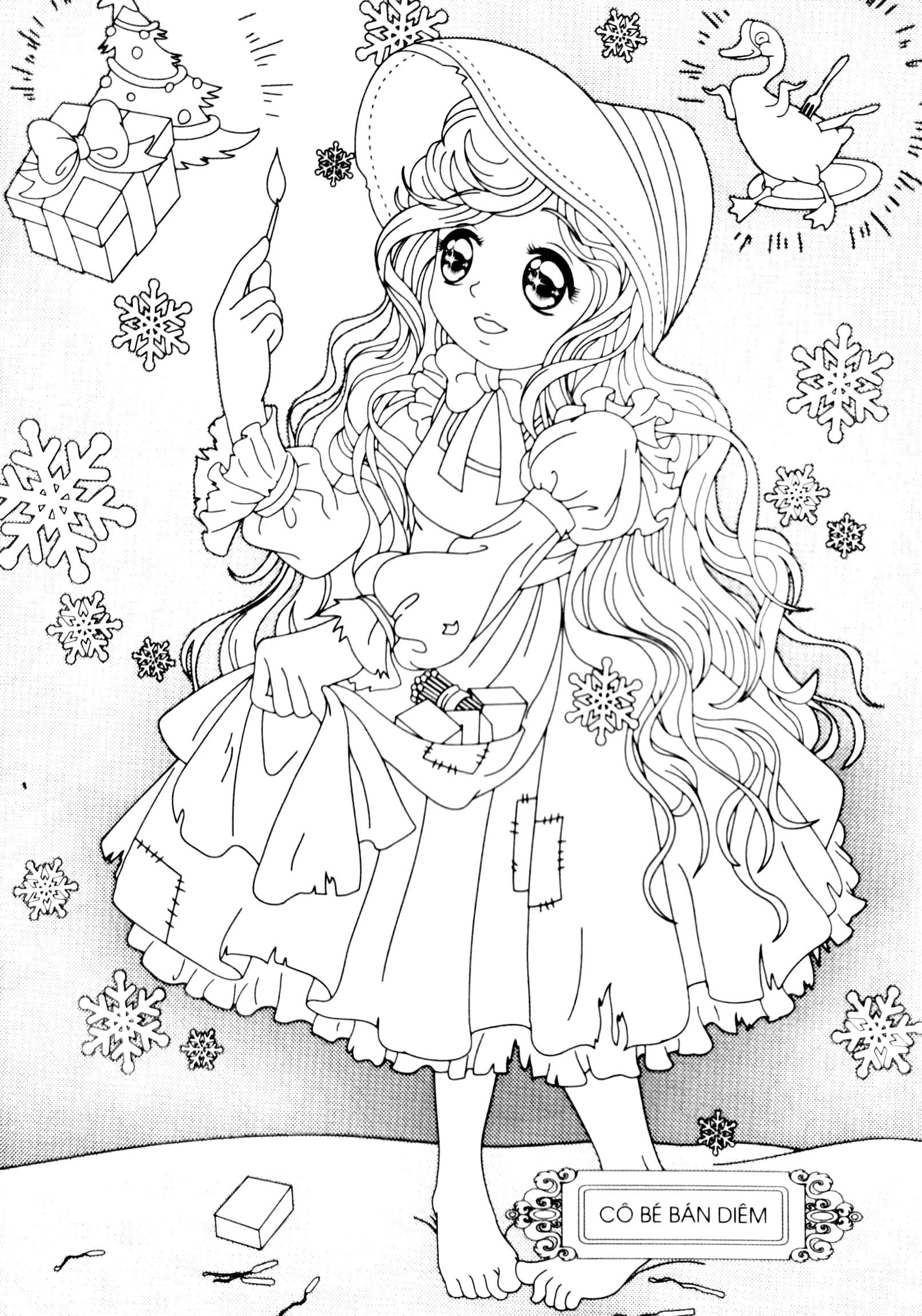 tô màu công chúa - công chúa cổ tích