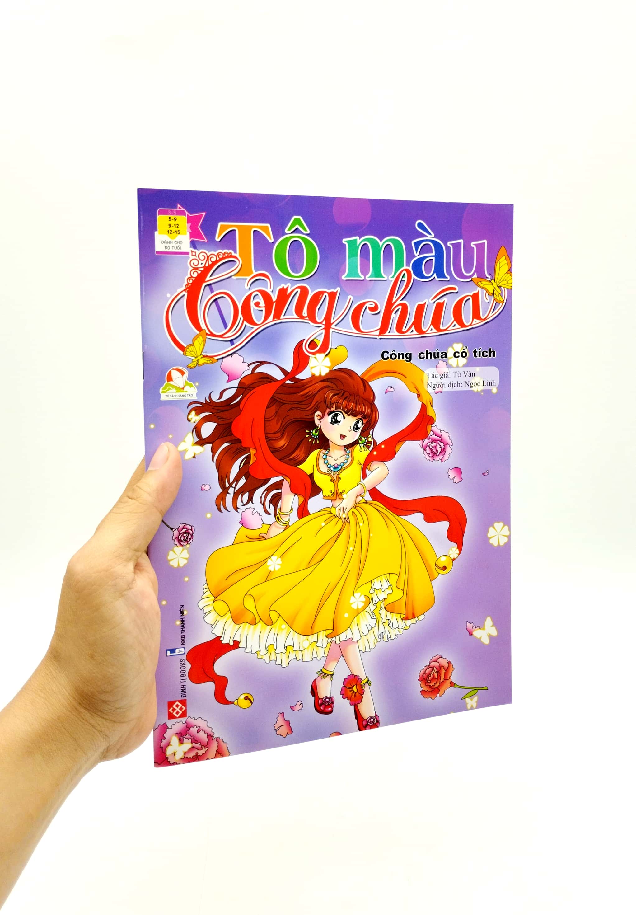 tô màu công chúa - công chúa cổ tích