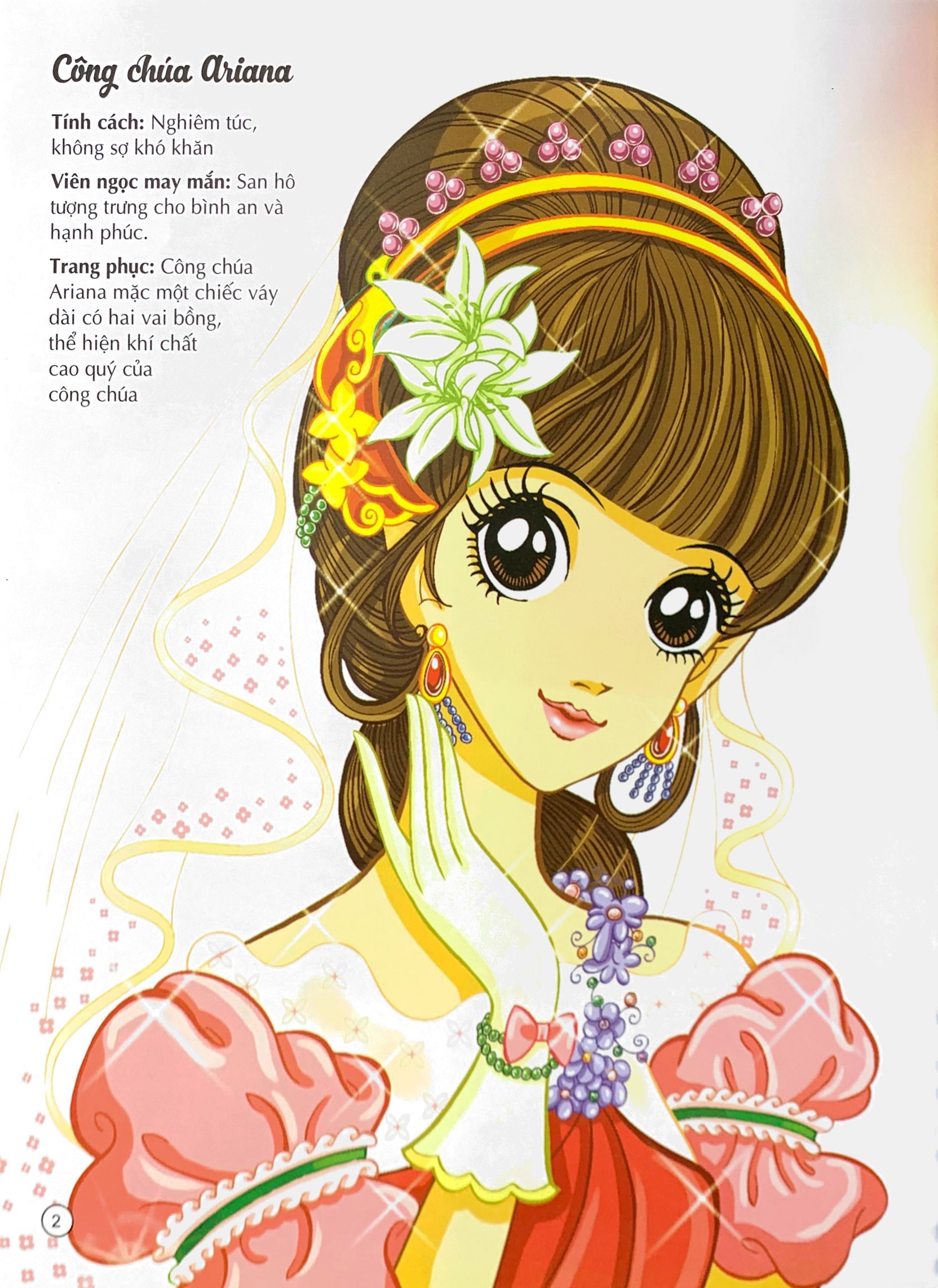 tô màu công chúa - công chúa kiều diễm