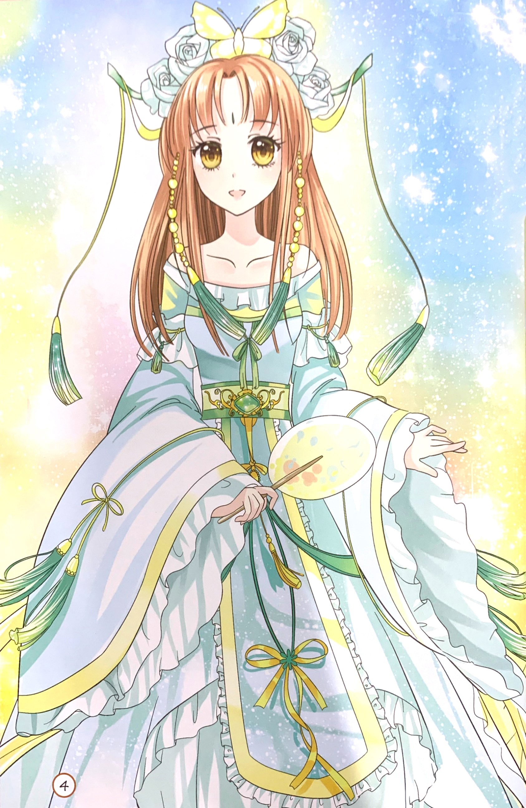 tô màu công chúa - công chúa lanh lợi