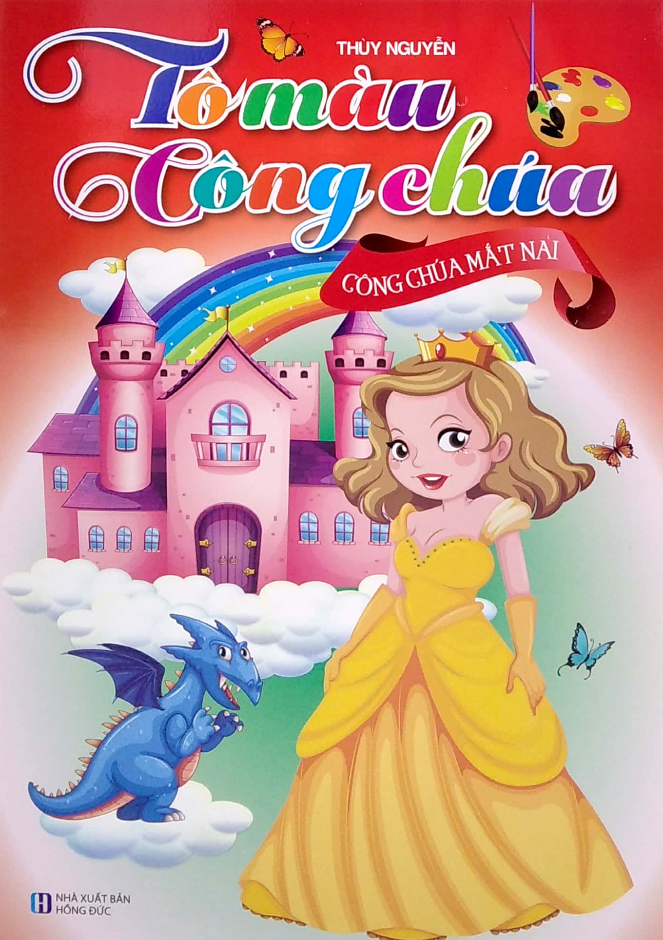 tô màu công chúa - công chúa mắt nai