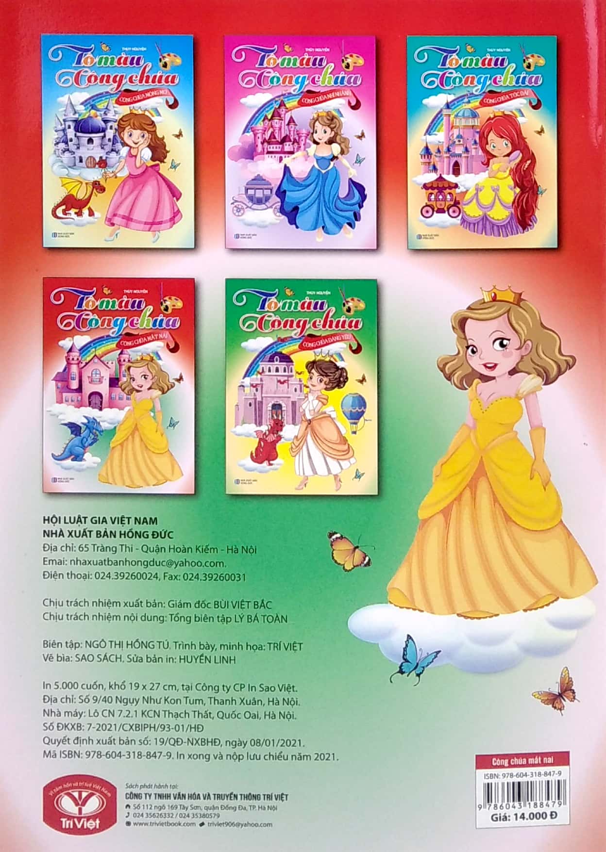 tô màu công chúa - công chúa mắt nai