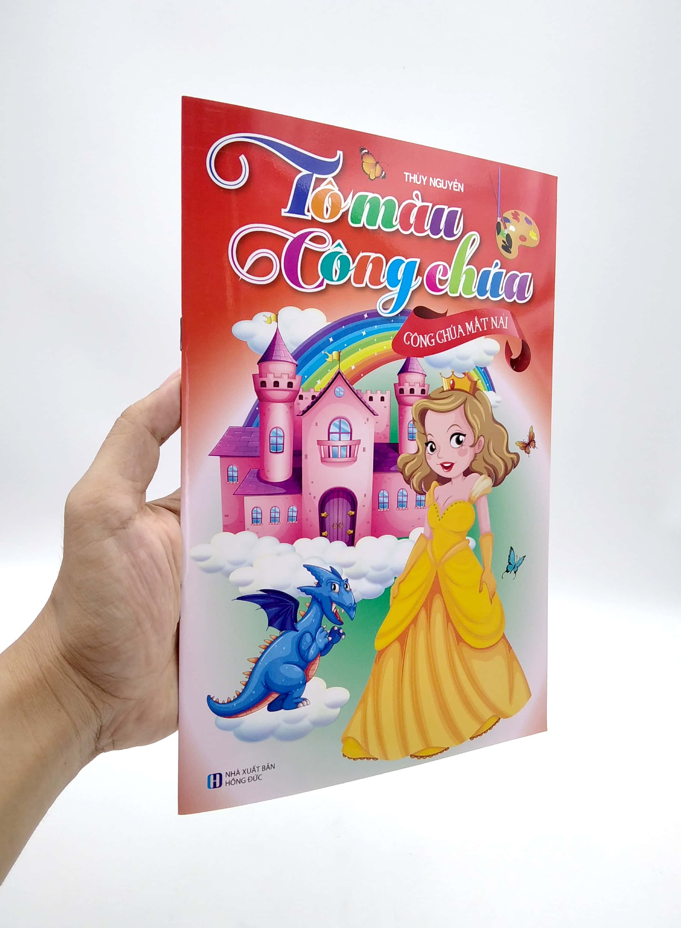 tô màu công chúa - công chúa mắt nai