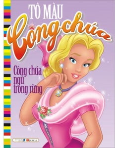 tô màu công chúa - công chúa ngủ trong rừng