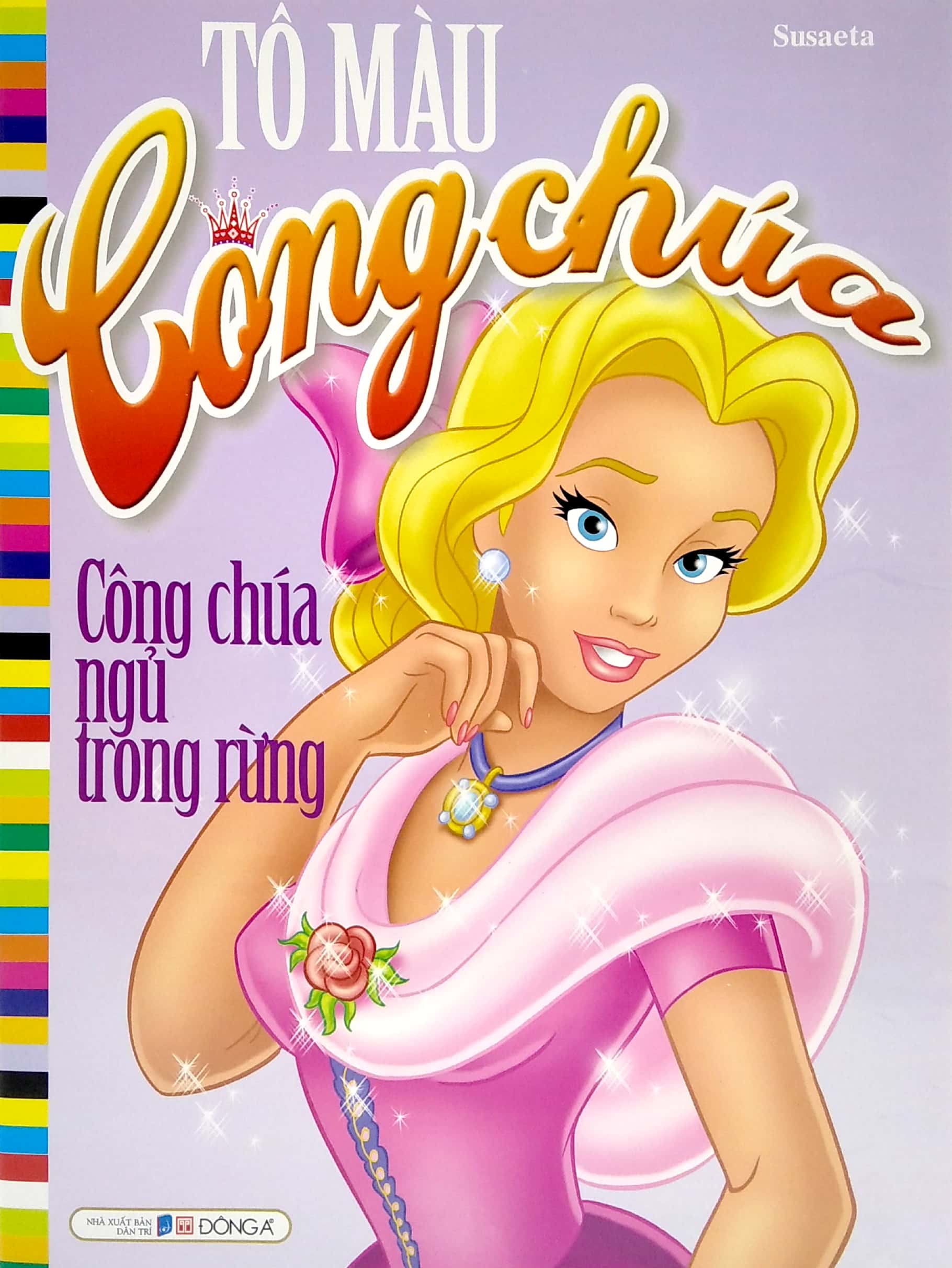 tô màu công chúa - công chúa ngủ trong rừng (tái bản 2021)