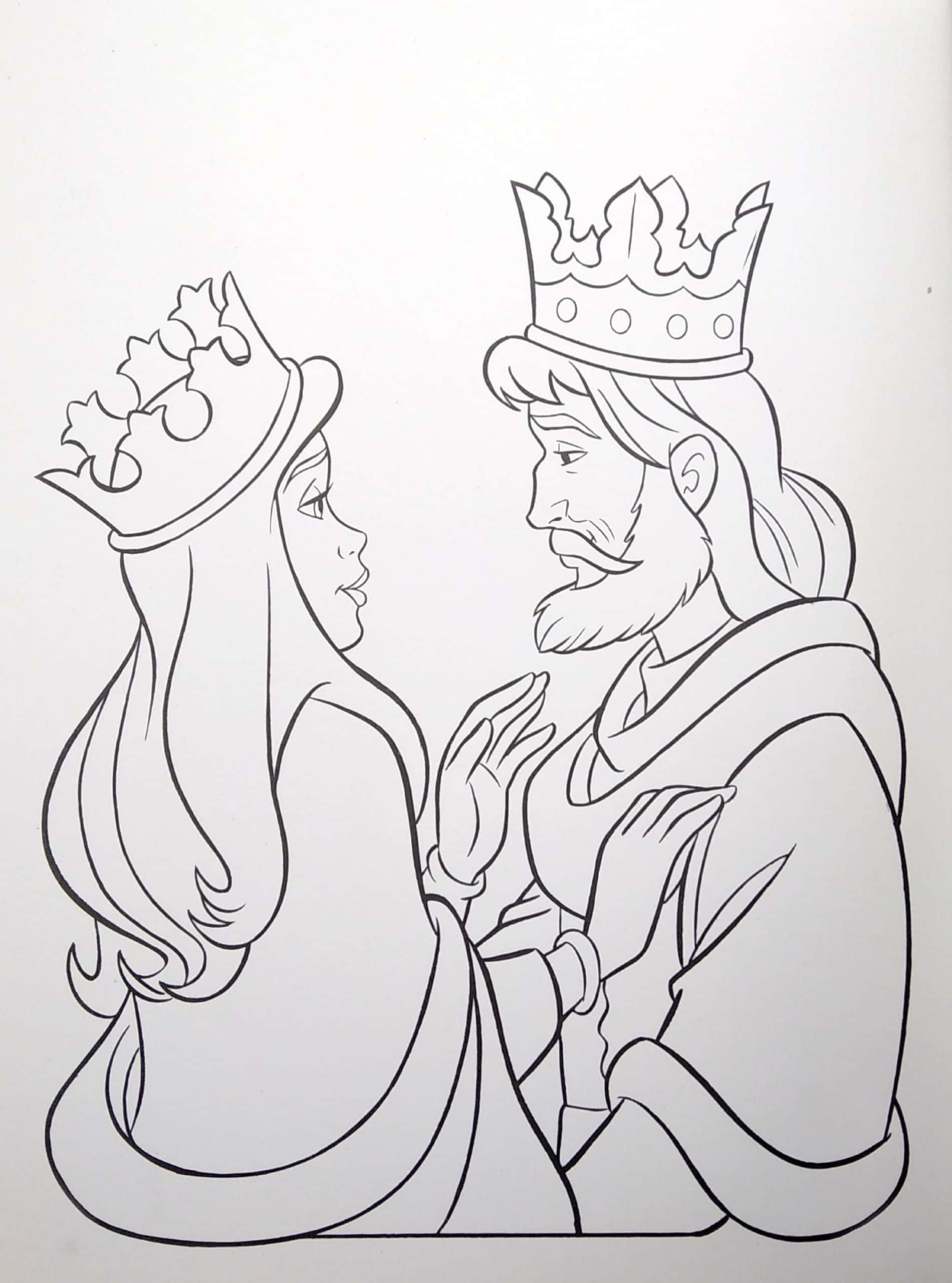 tô màu công chúa - công chúa ngủ trong rừng (tái bản 2021)