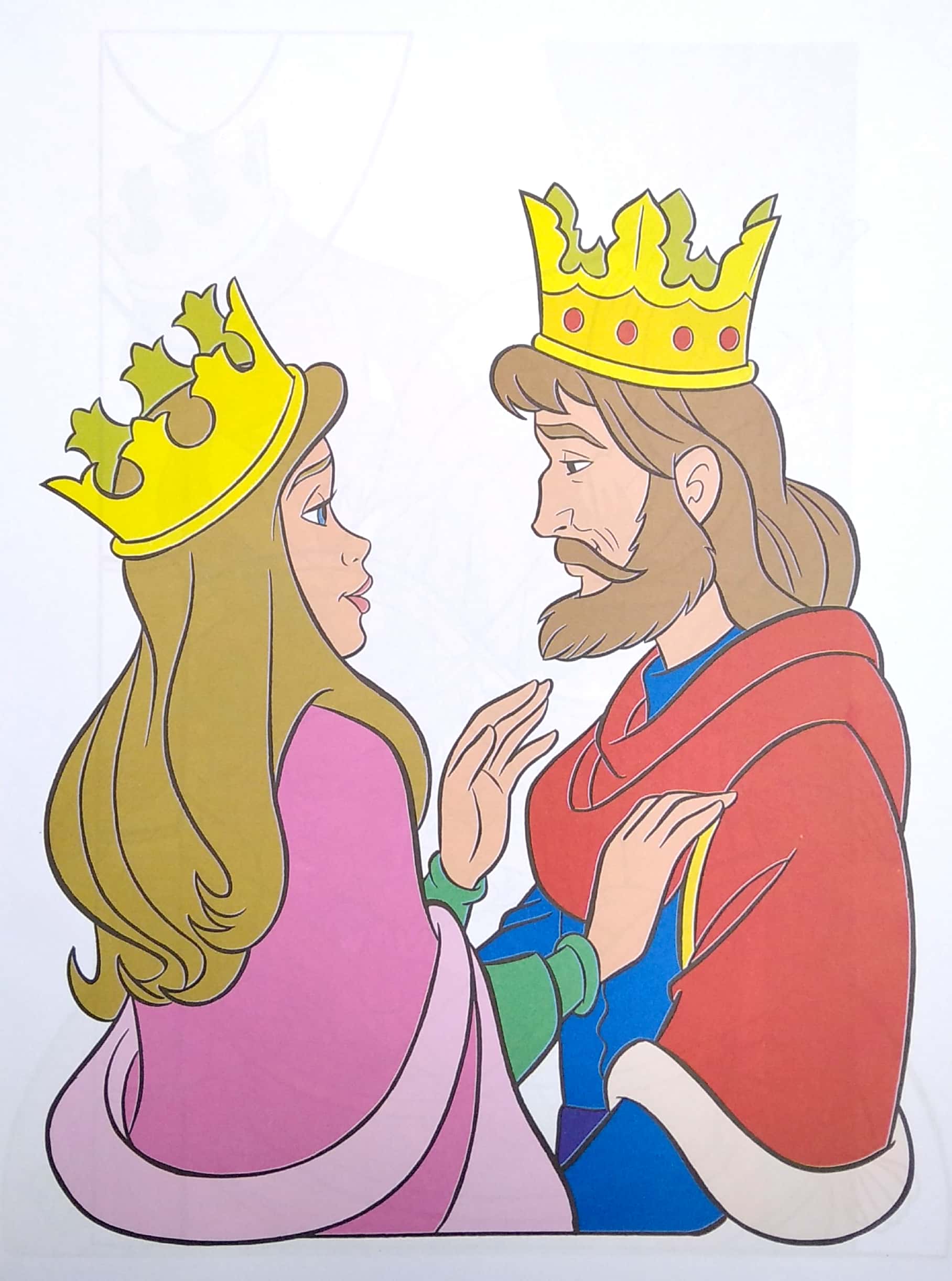 tô màu công chúa - công chúa ngủ trong rừng (tái bản 2021)