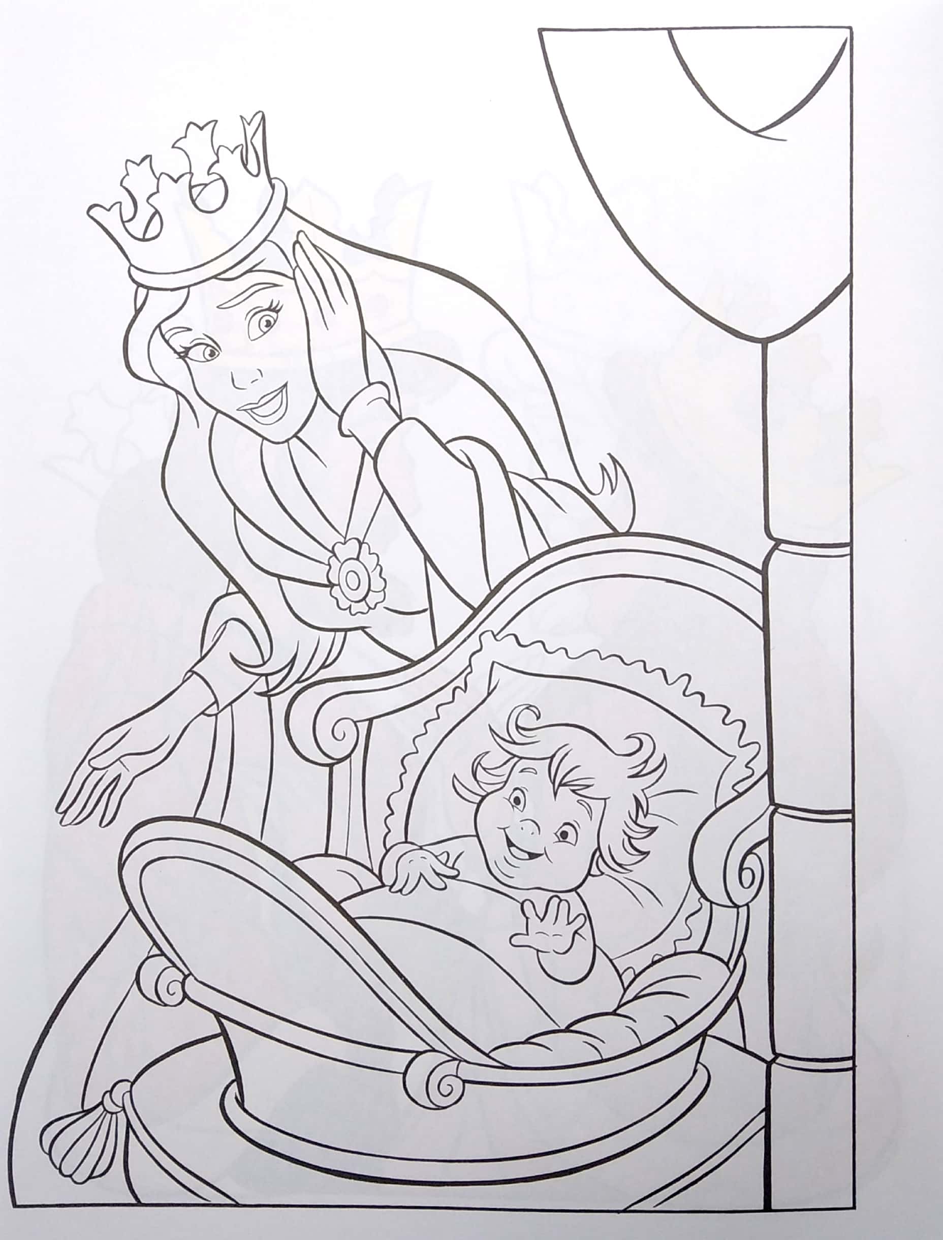 tô màu công chúa - công chúa ngủ trong rừng (tái bản 2021)