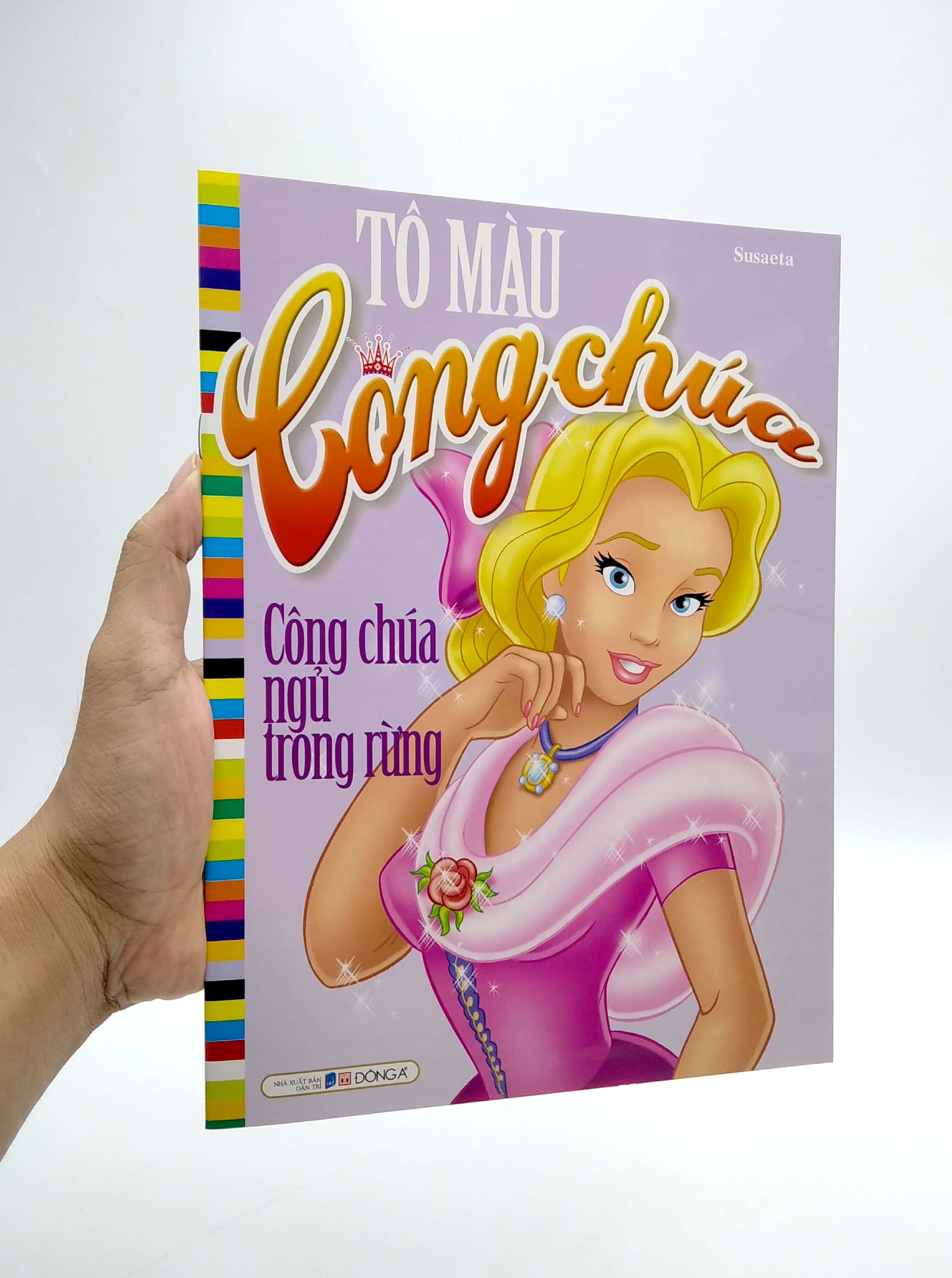 tô màu công chúa - công chúa ngủ trong rừng (tái bản 2021)