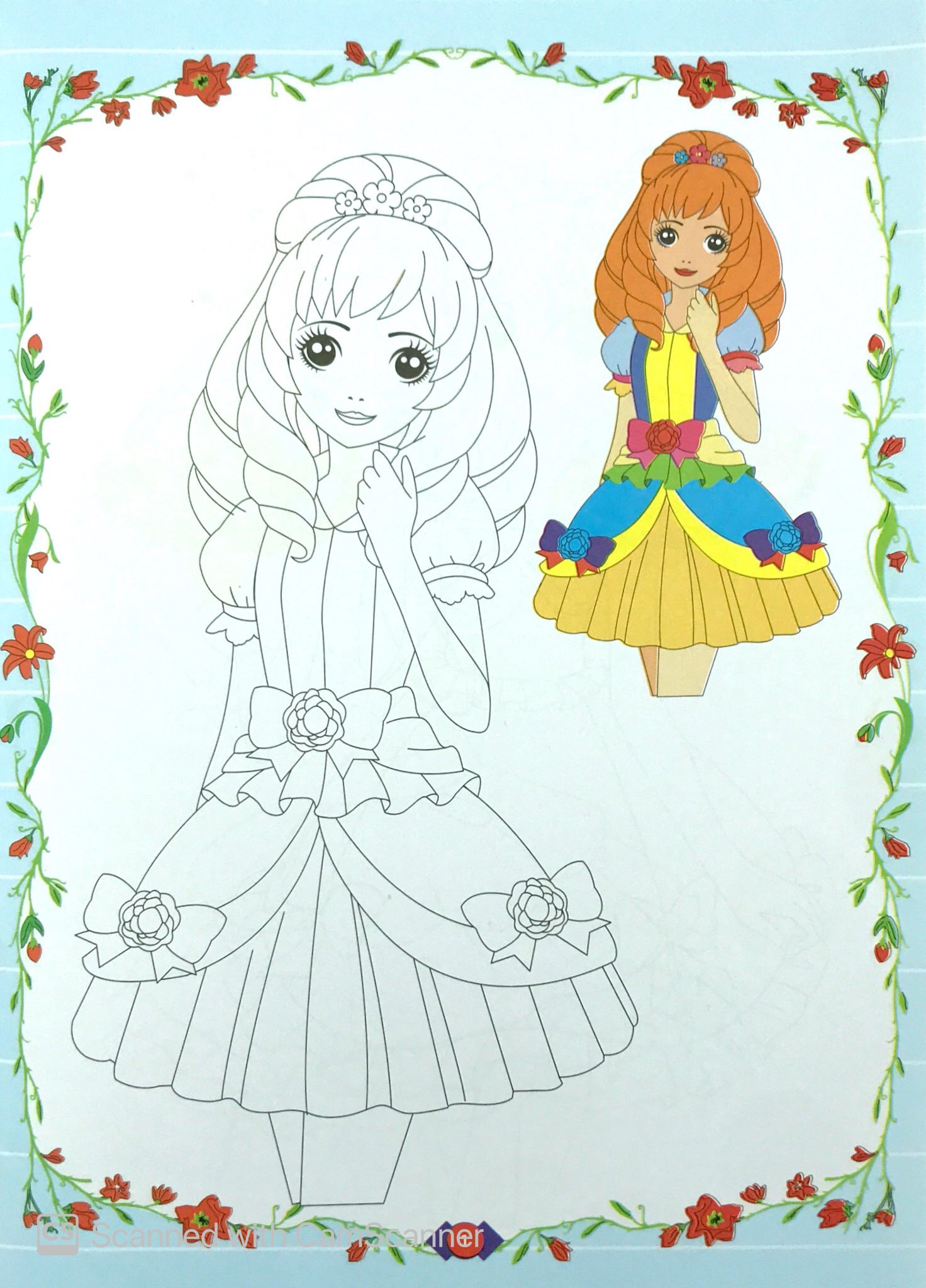 tô màu công chúa - công chúa nhí nhảnh (tái bản 2019)