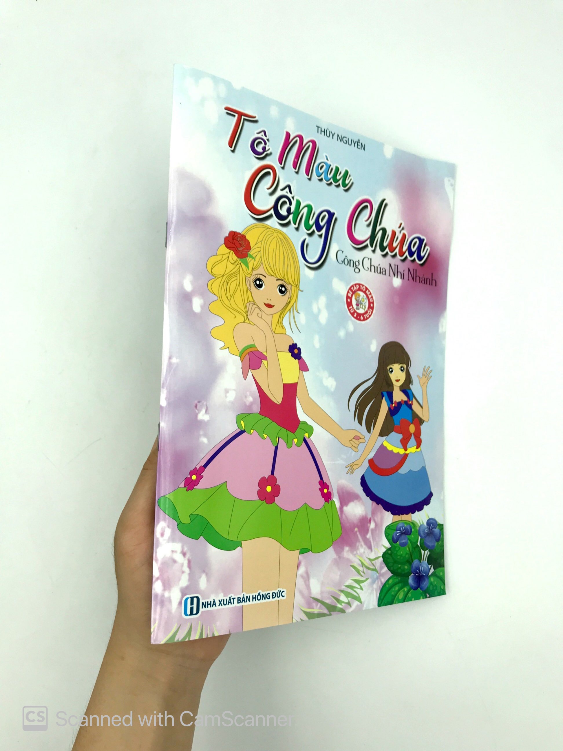 tô màu công chúa - công chúa nhí nhảnh (tái bản 2019)