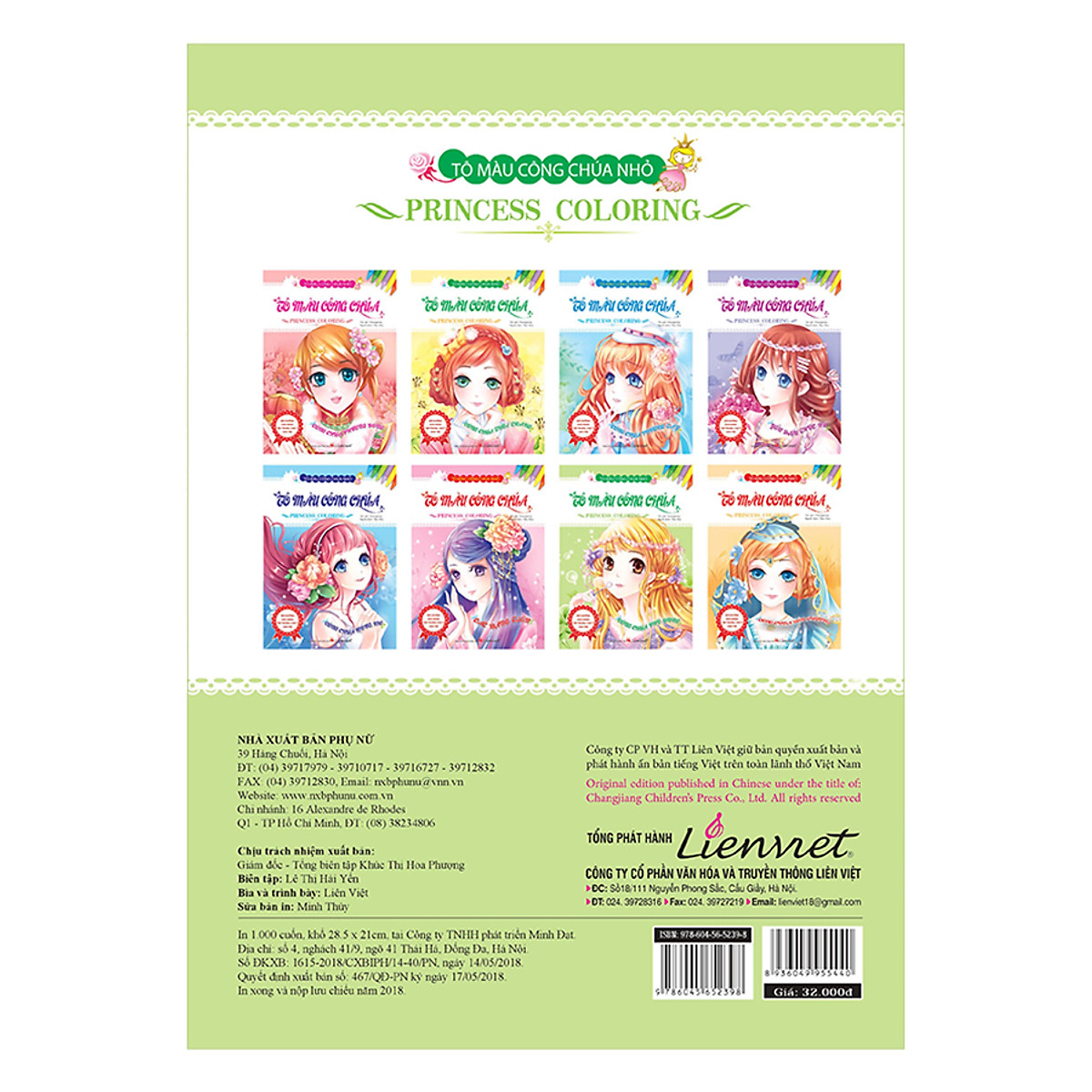 tô màu công chúa - công chúa phù dung