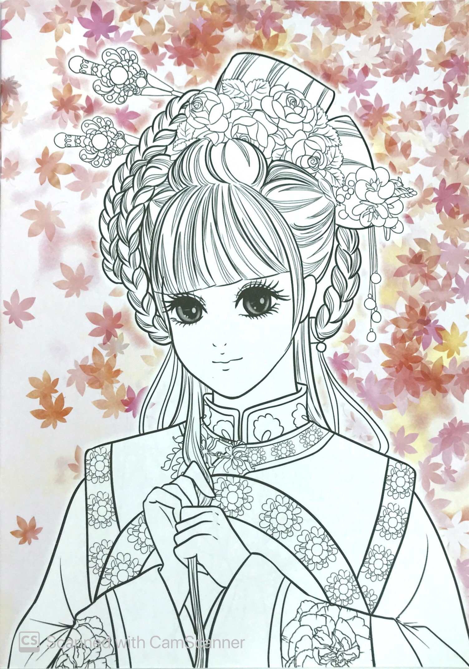 tô màu công chúa - công chúa phương đông