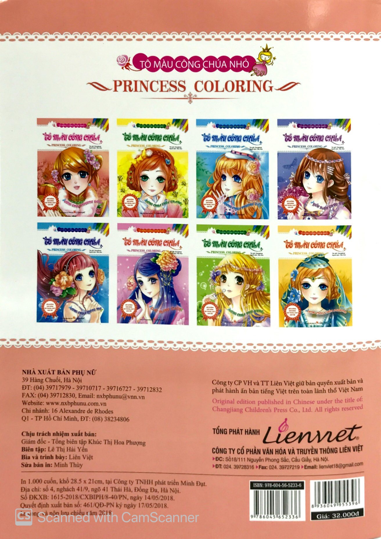 tô màu công chúa - công chúa phương đông