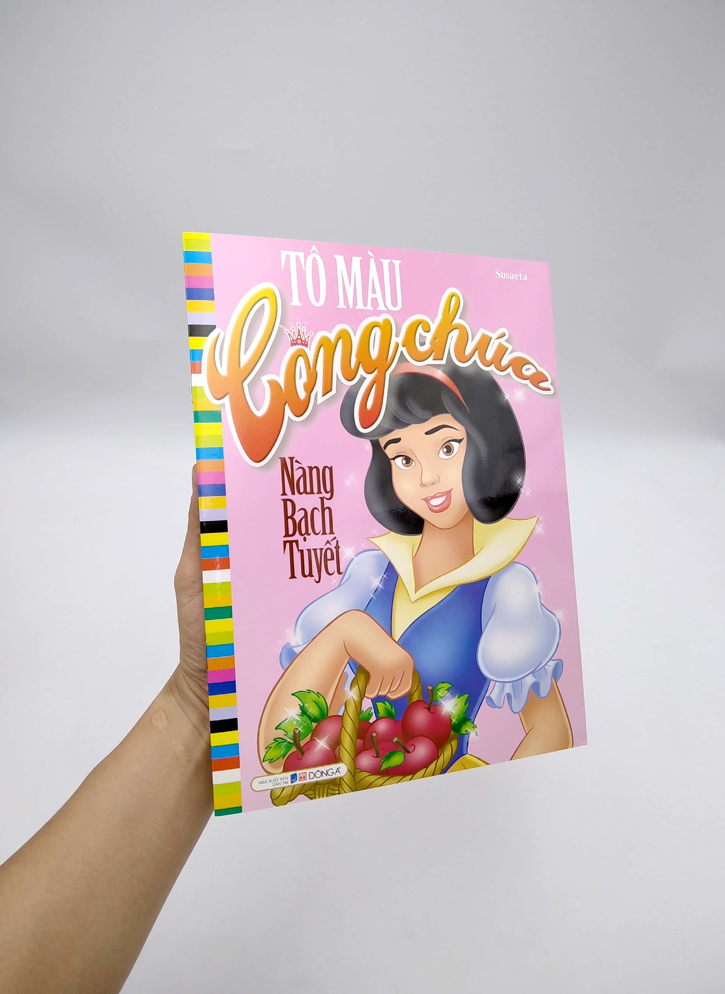 tô màu công chúa - nàng bạch tuyết (tái bản 2021)