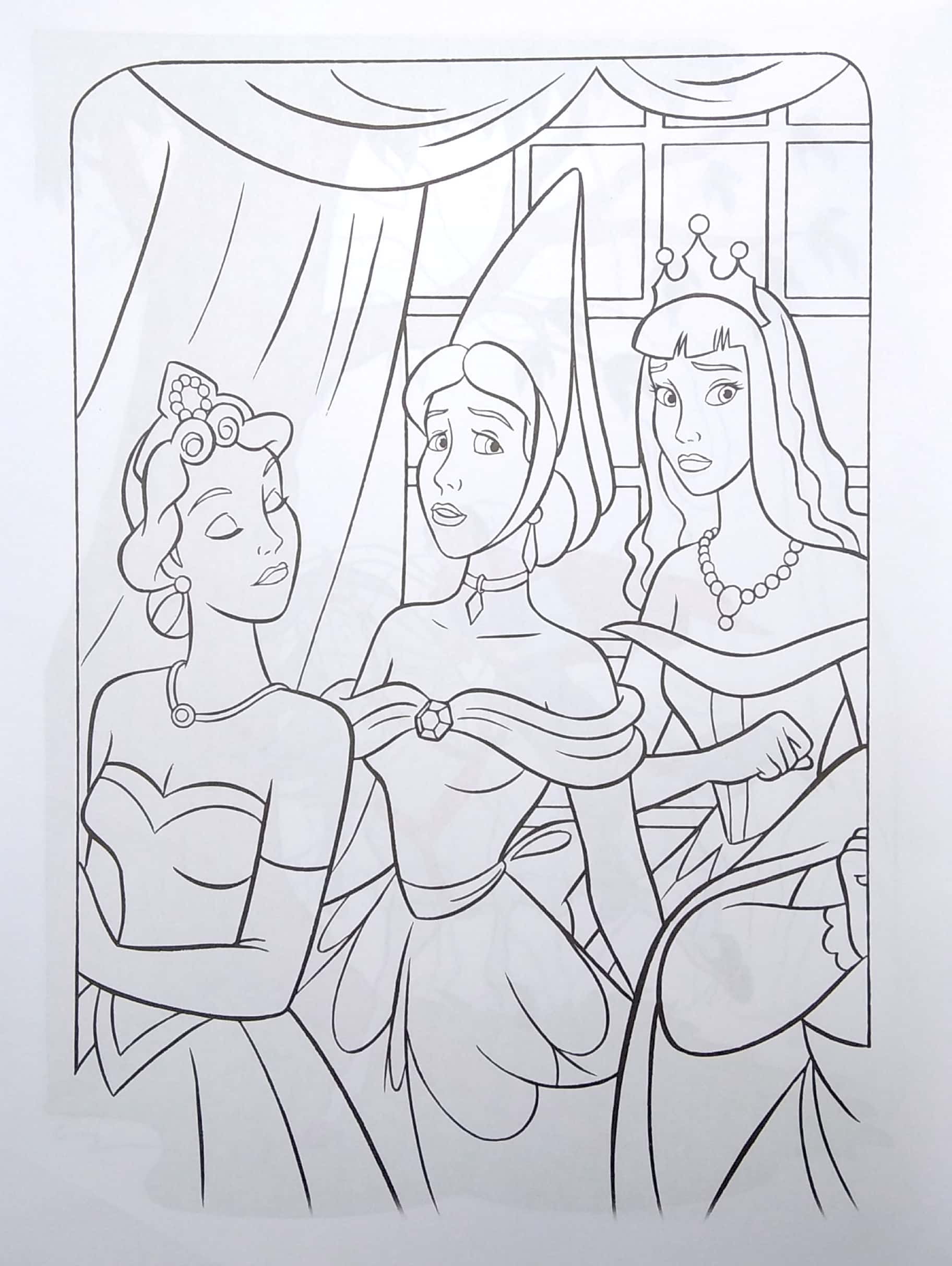 tô màu công chúa - nàng công chúa và hạt đậu (tái bản 2021)