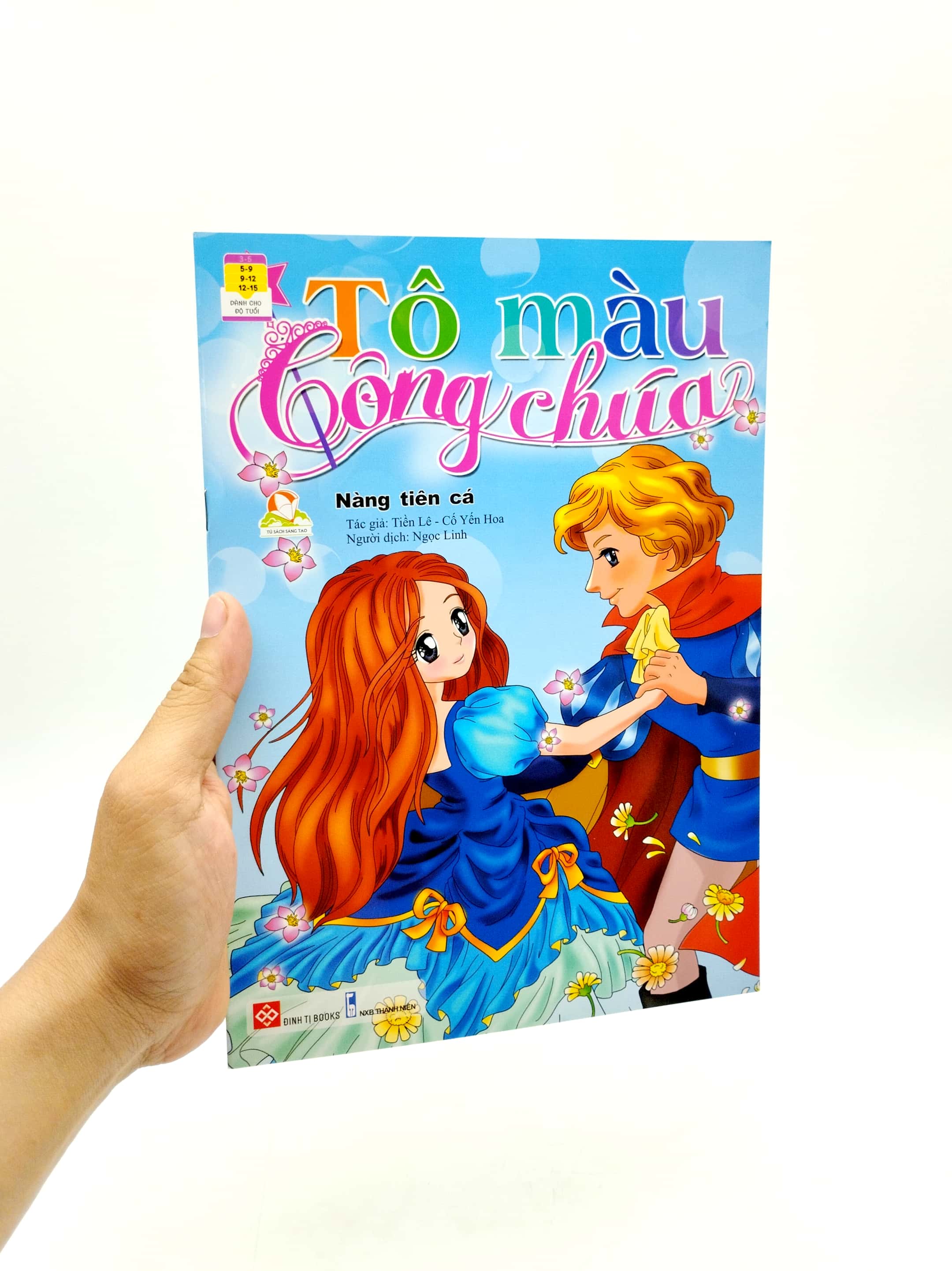 tô màu công chúa - nàng tiên cá