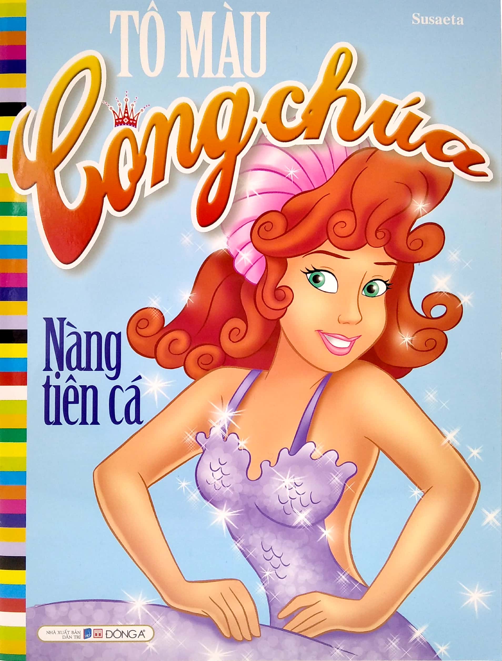 tô màu công chúa - nàng tiên cá (tái bản 2021)
