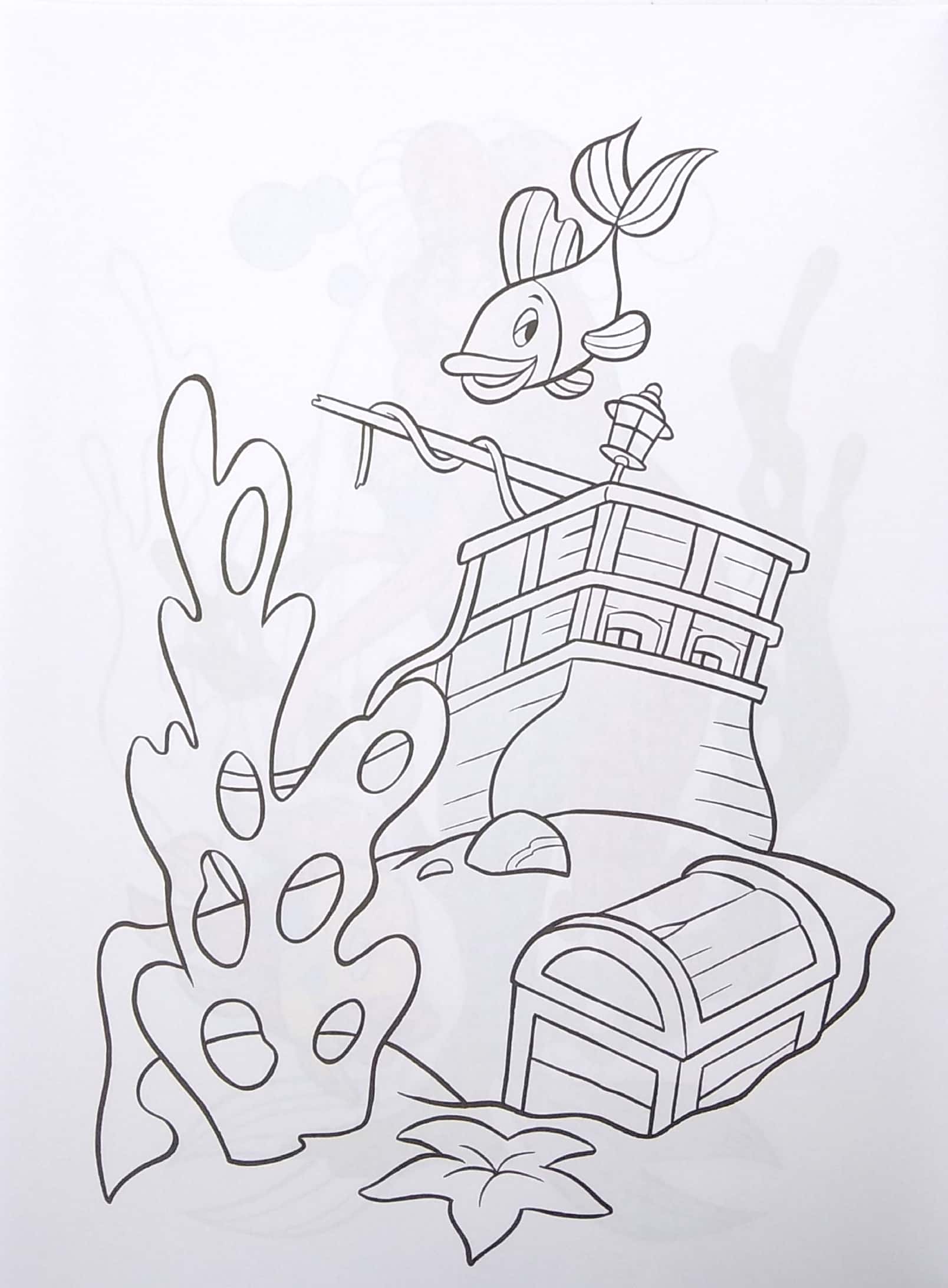 tô màu công chúa - nàng tiên cá (tái bản 2021)