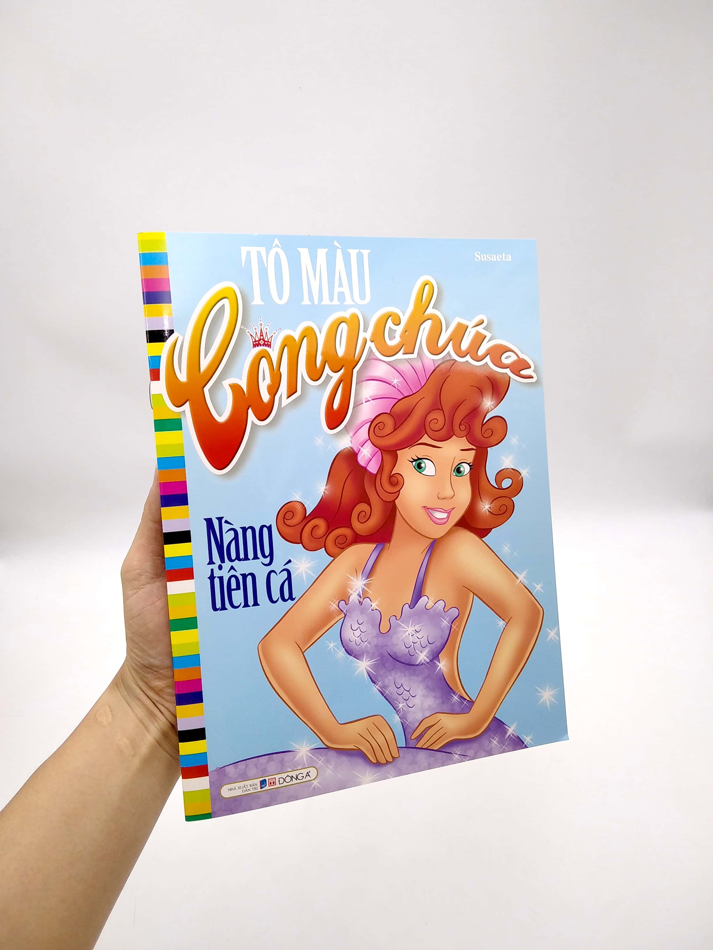 tô màu công chúa - nàng tiên cá (tái bản 2021)