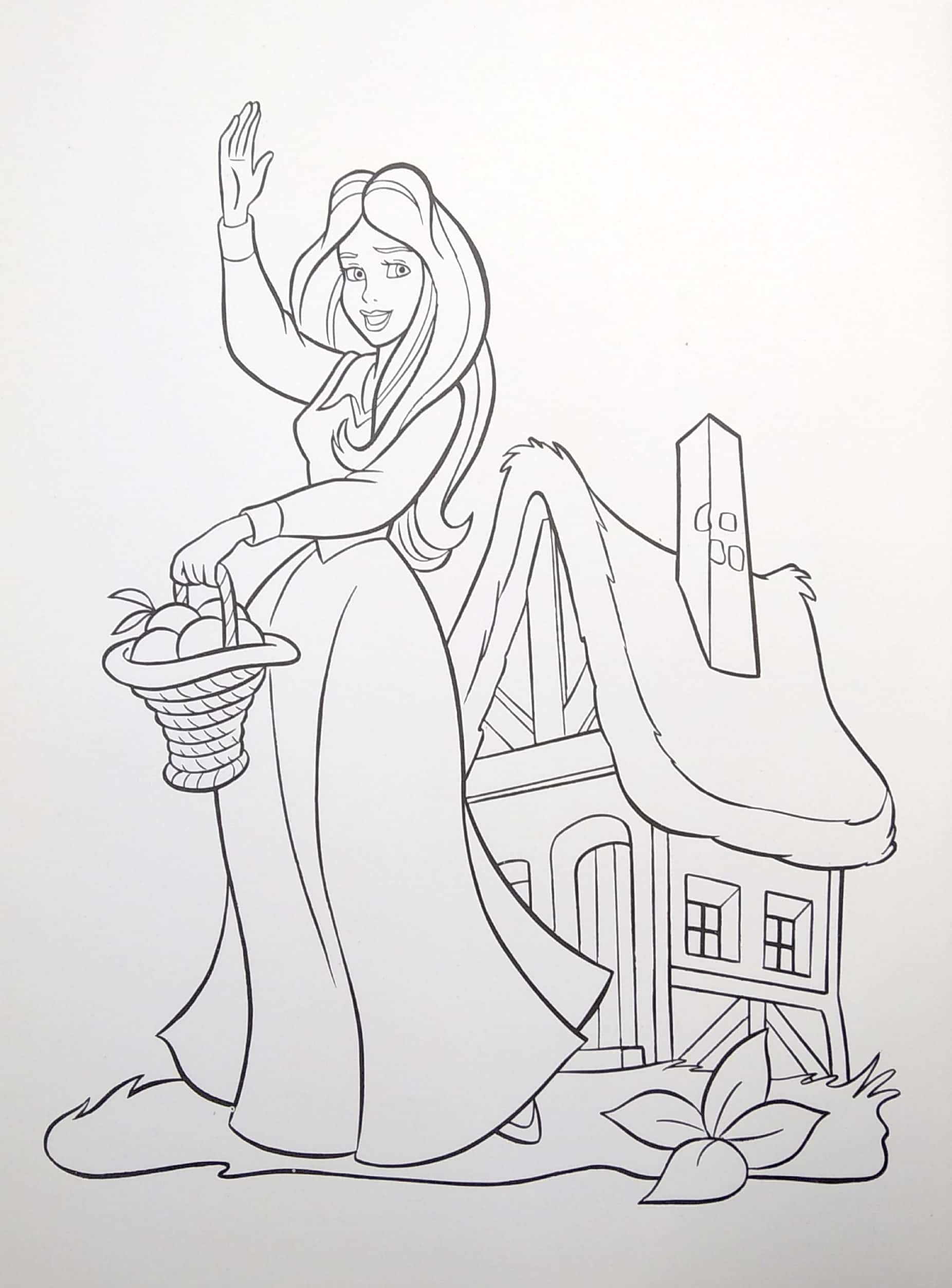 tô màu công chúa - người đẹp và con thú (tái bản 2021)