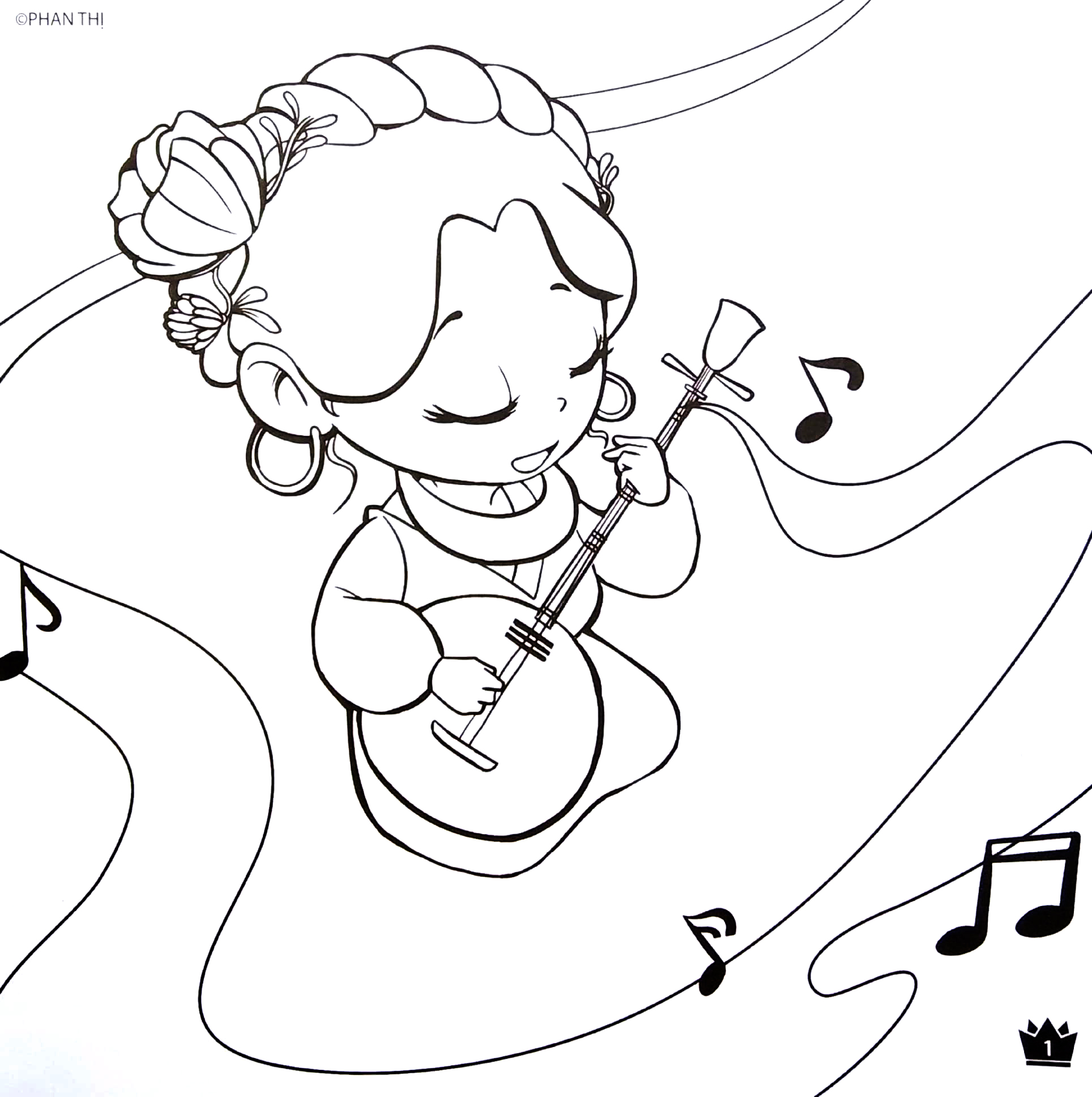 tô màu công chúa - quỳnh nga