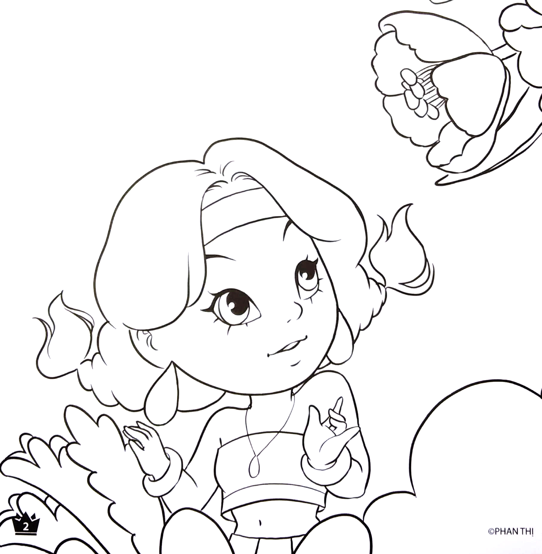 tô màu công chúa - thượng ngàn