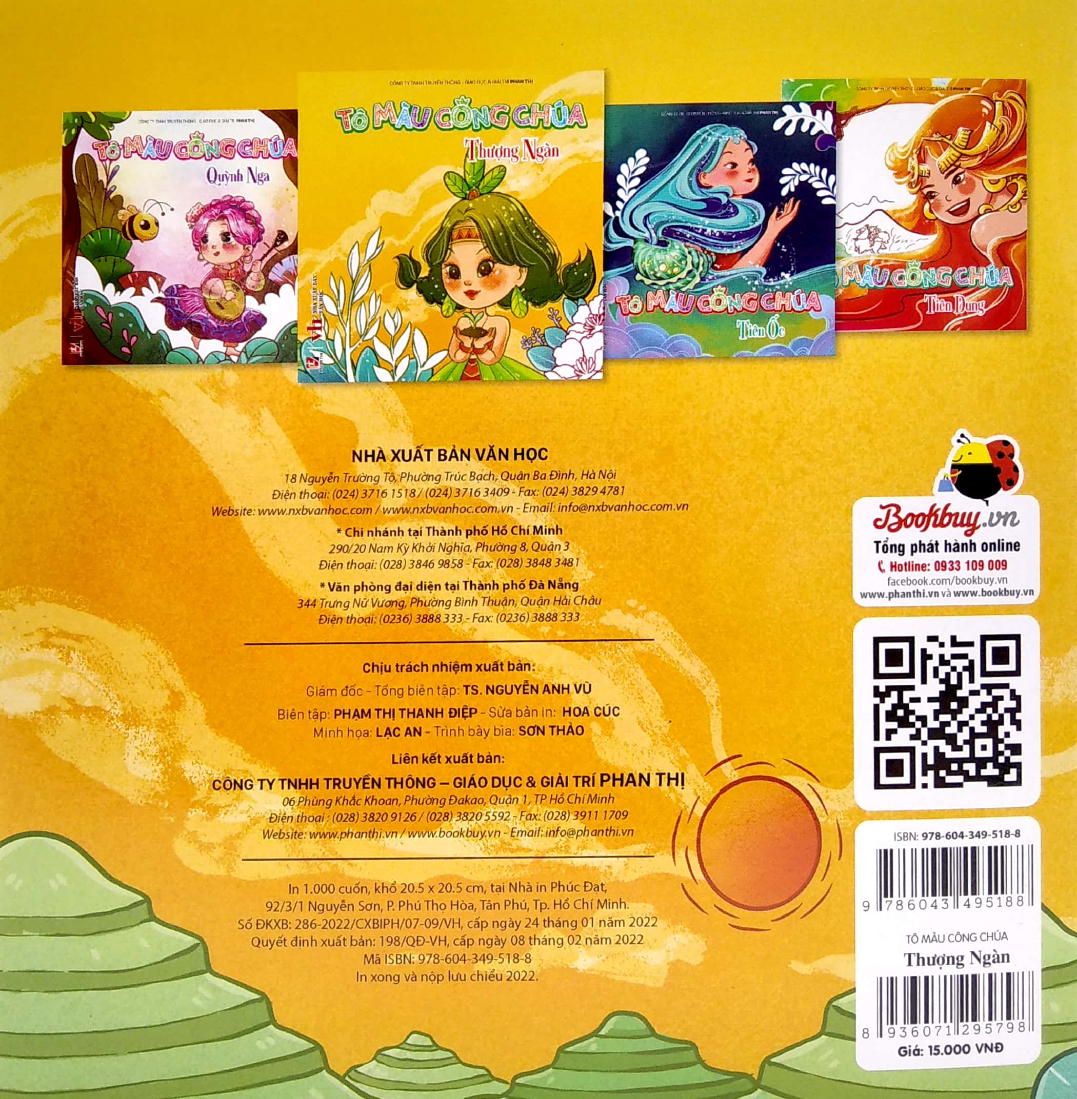 tô màu công chúa - thượng ngàn