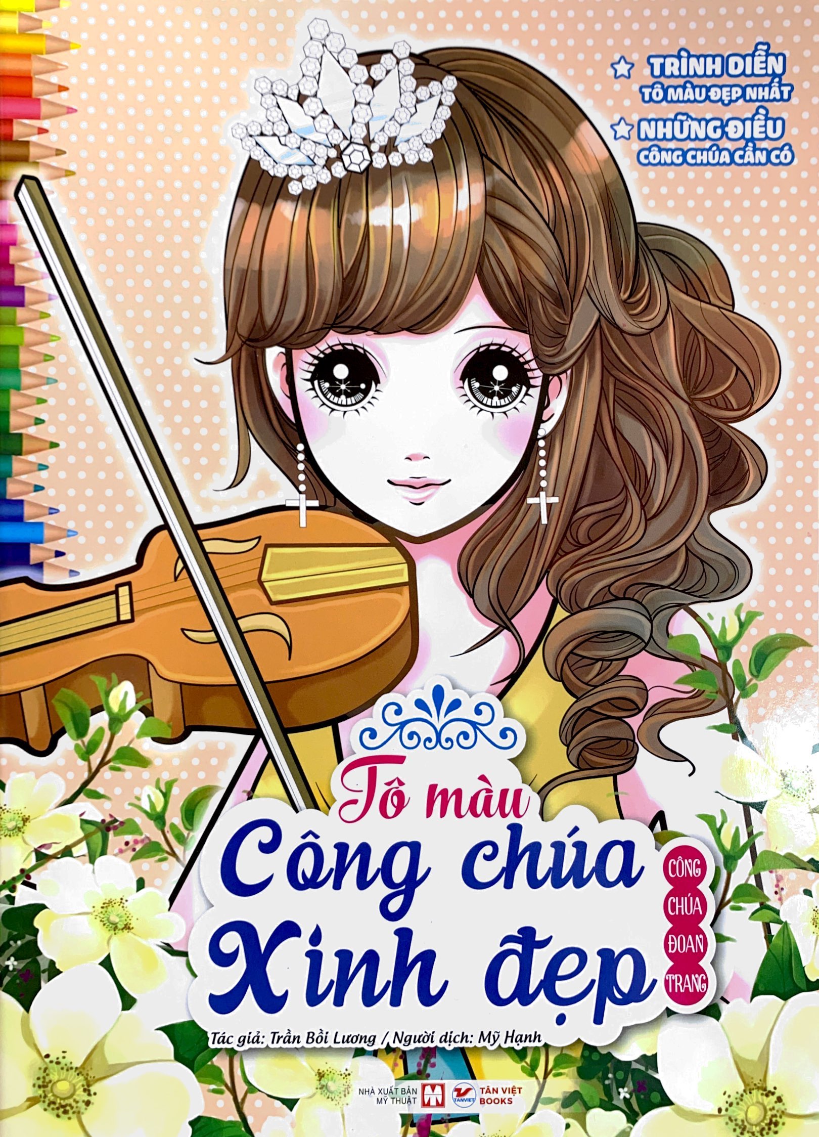 tô màu công chúa xinh đẹp - công chúa đoan trang (tái bản 2023)